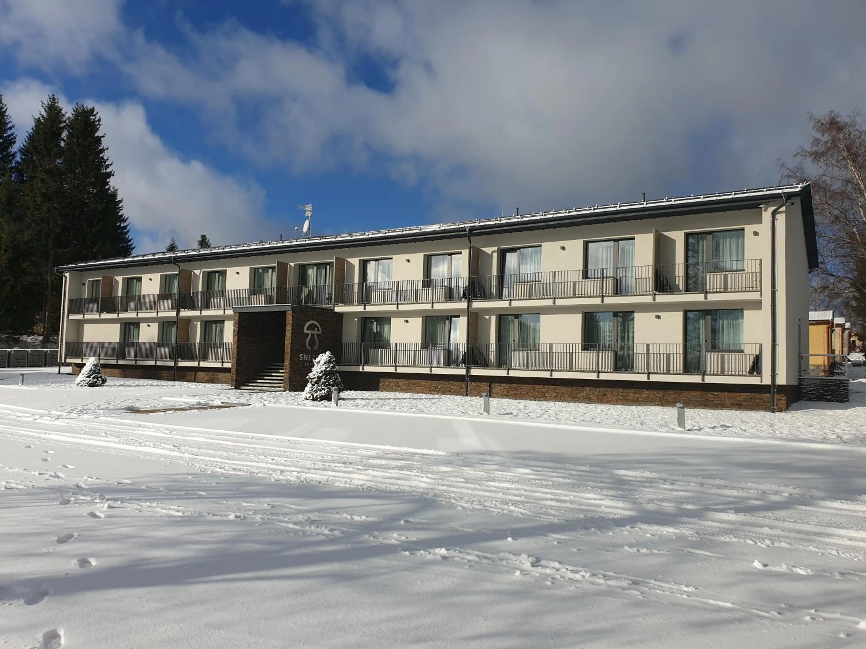 Property building in Resort Sněžné AMANITA