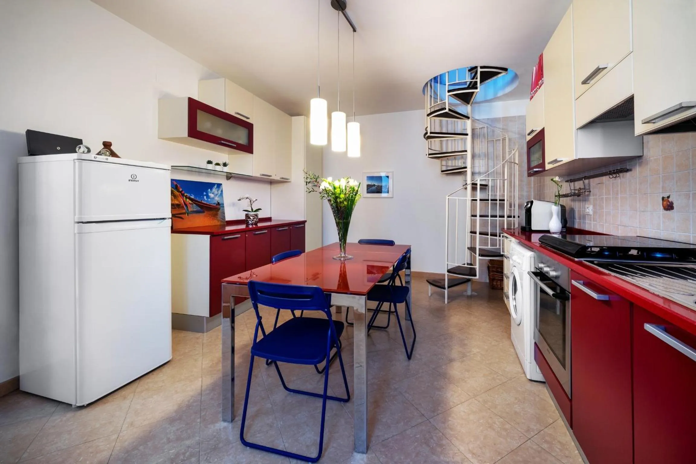 Kitchen or kitchenette in Le Marinelle Aff Trani