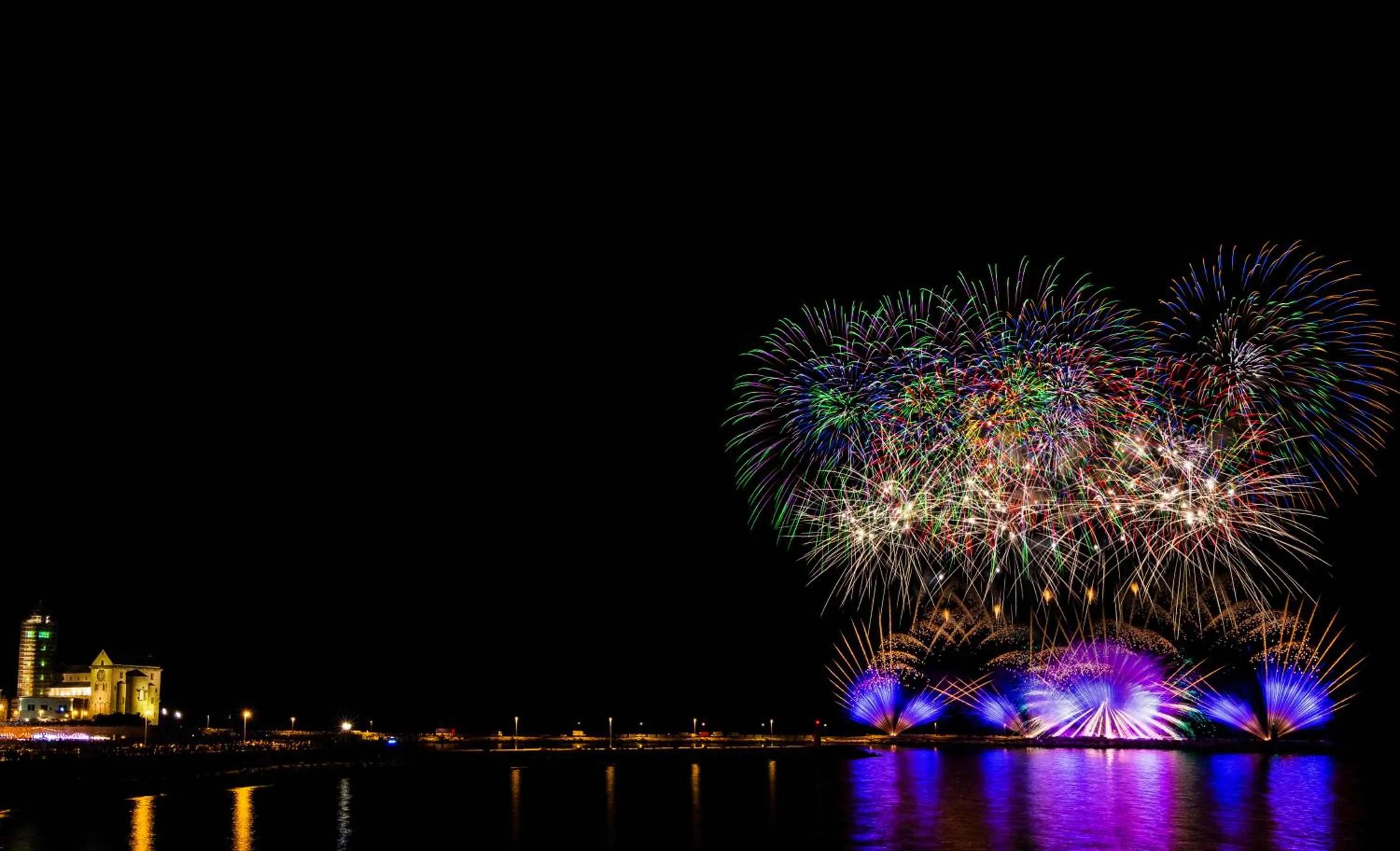 Bird's eye view in Le Marinelle Aff Trani