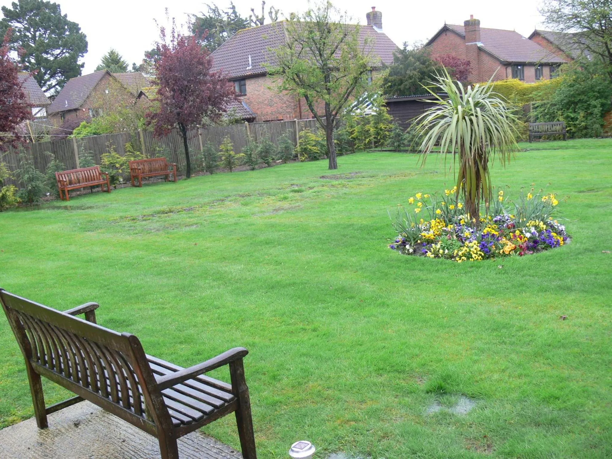 Garden in Travelrest Fareham Solent Gateway