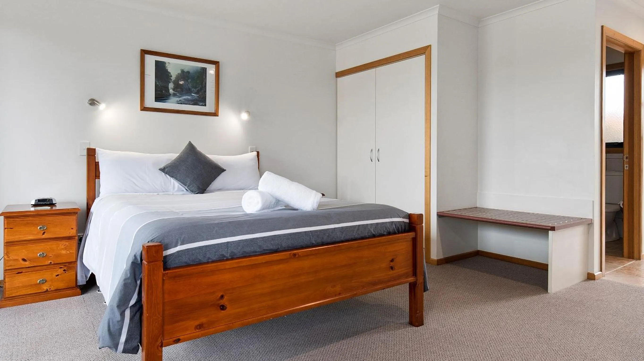 Bed in Marsden Court Apartments