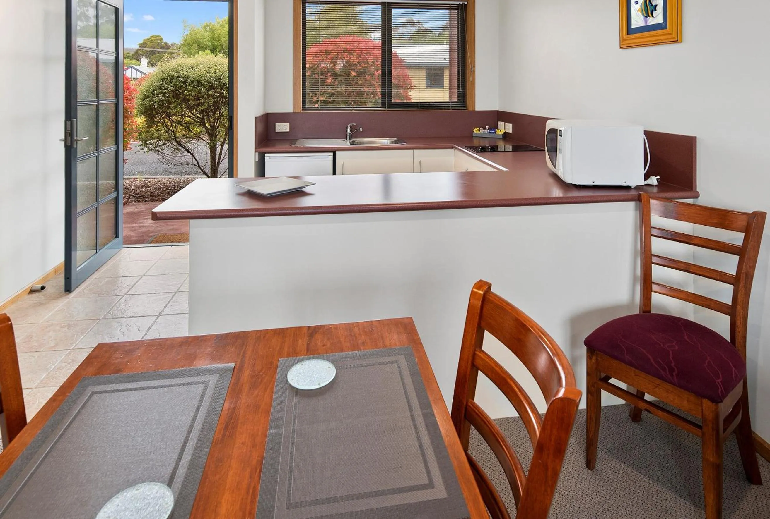 Dining area in Marsden Court Apartments