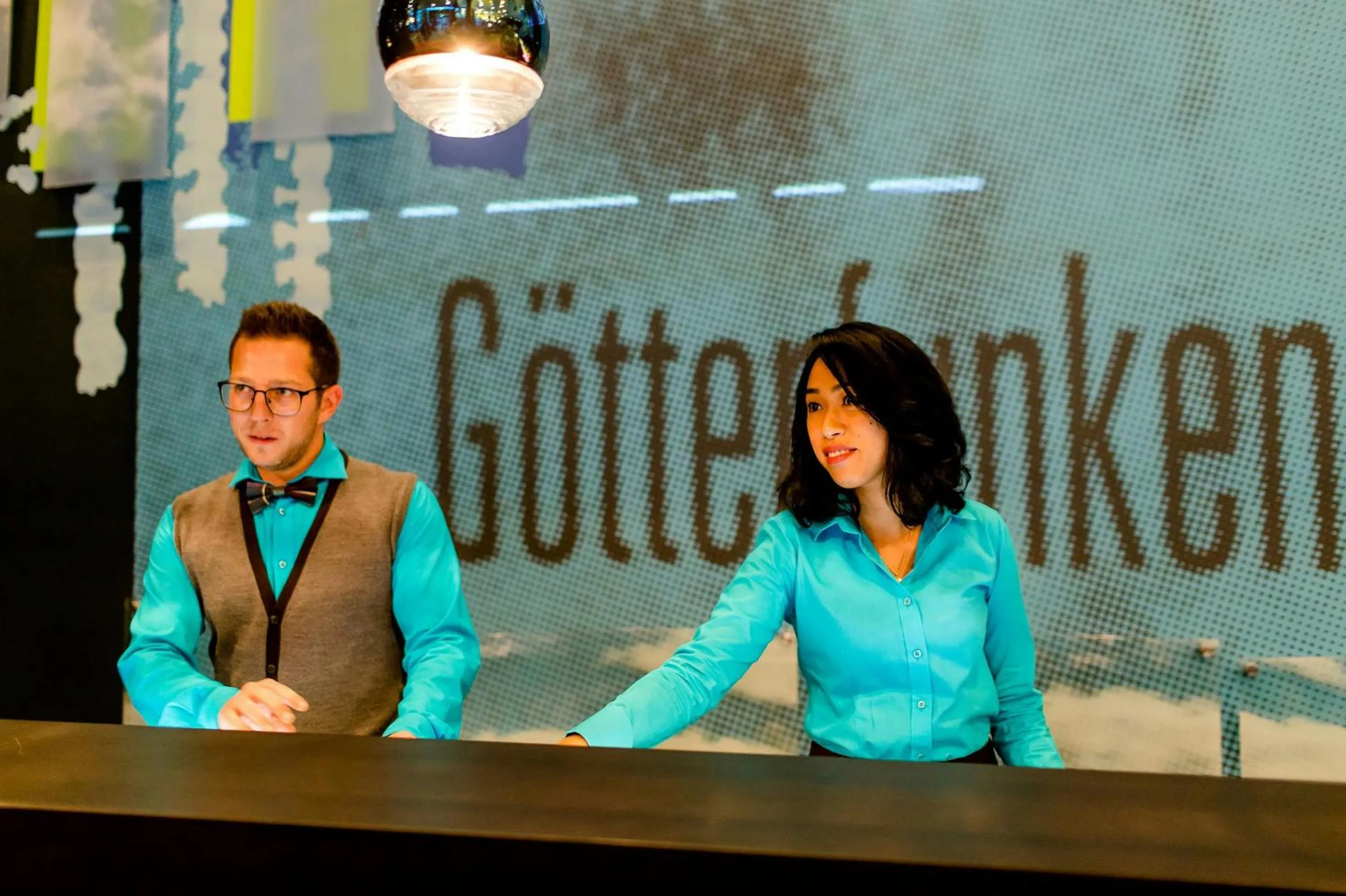 Lobby or reception in Motel One Bonn-Beethoven