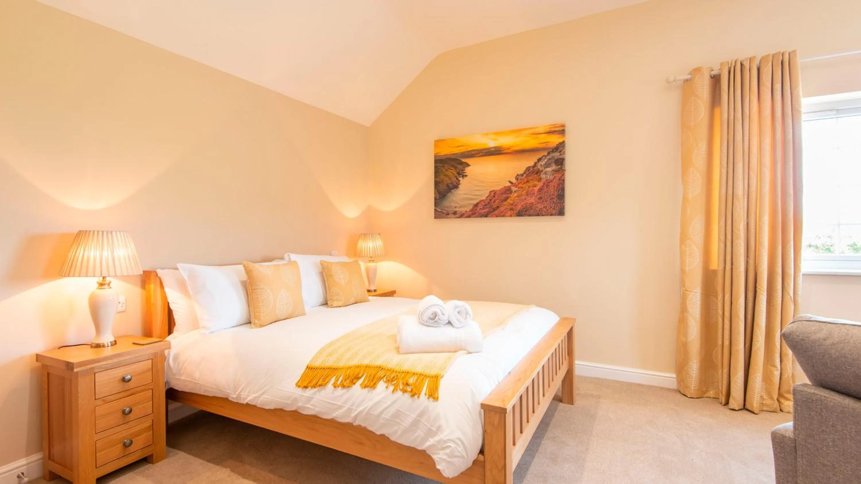 Bed in Lastra Farm Hotel