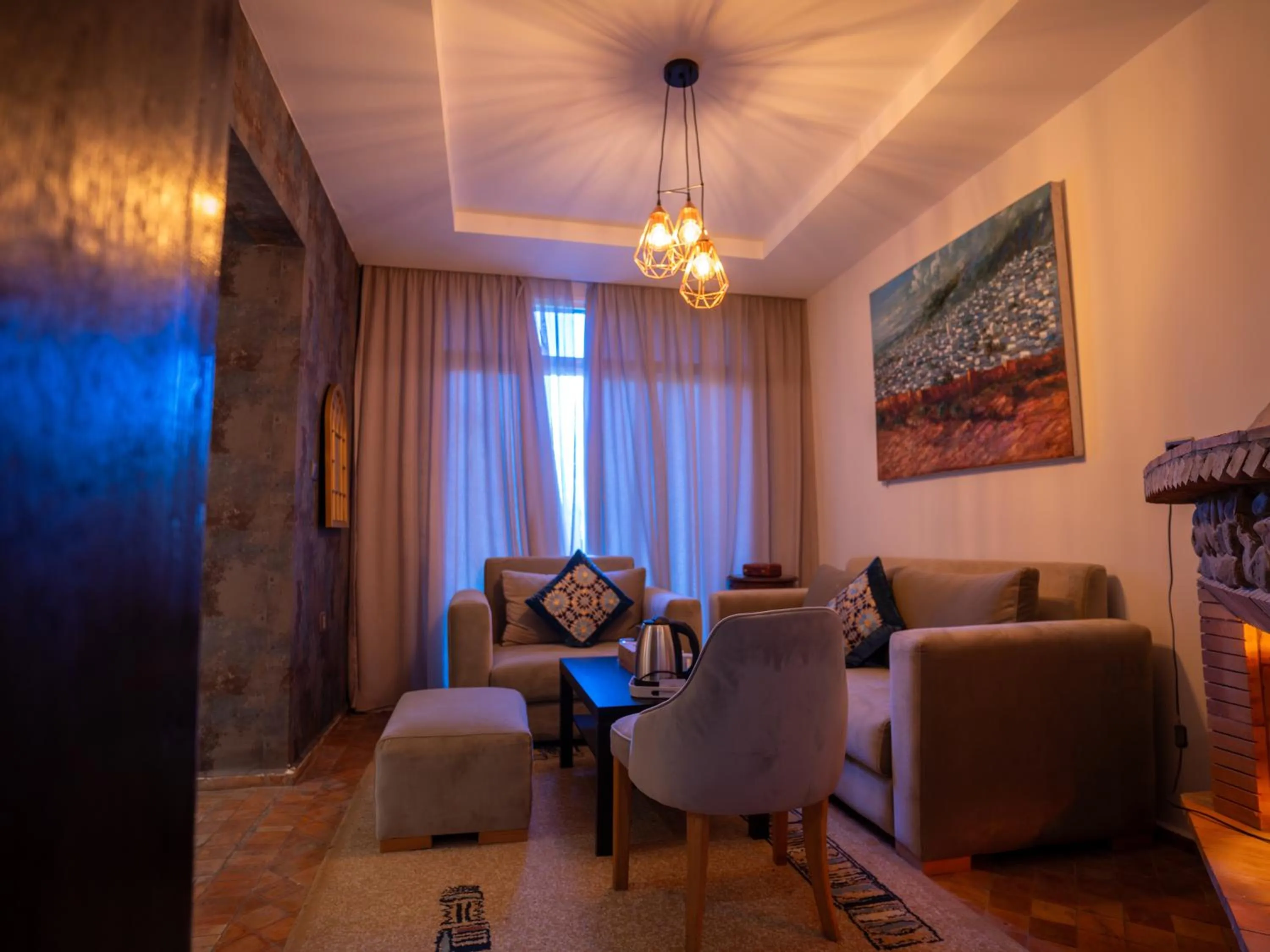 Living room in Dar Ba Sidi & Spa