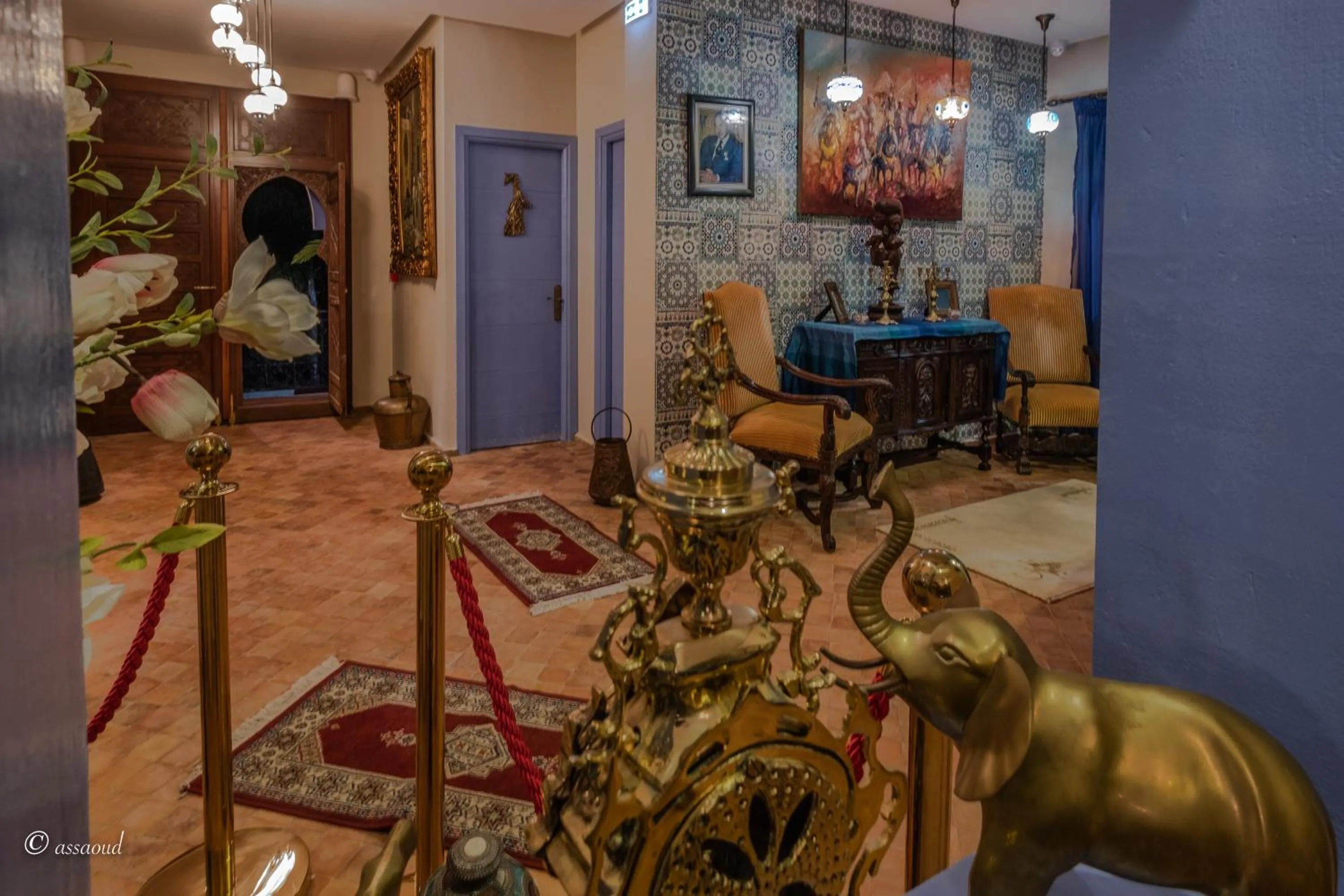 Lobby or reception in Dar Ba Sidi & Spa