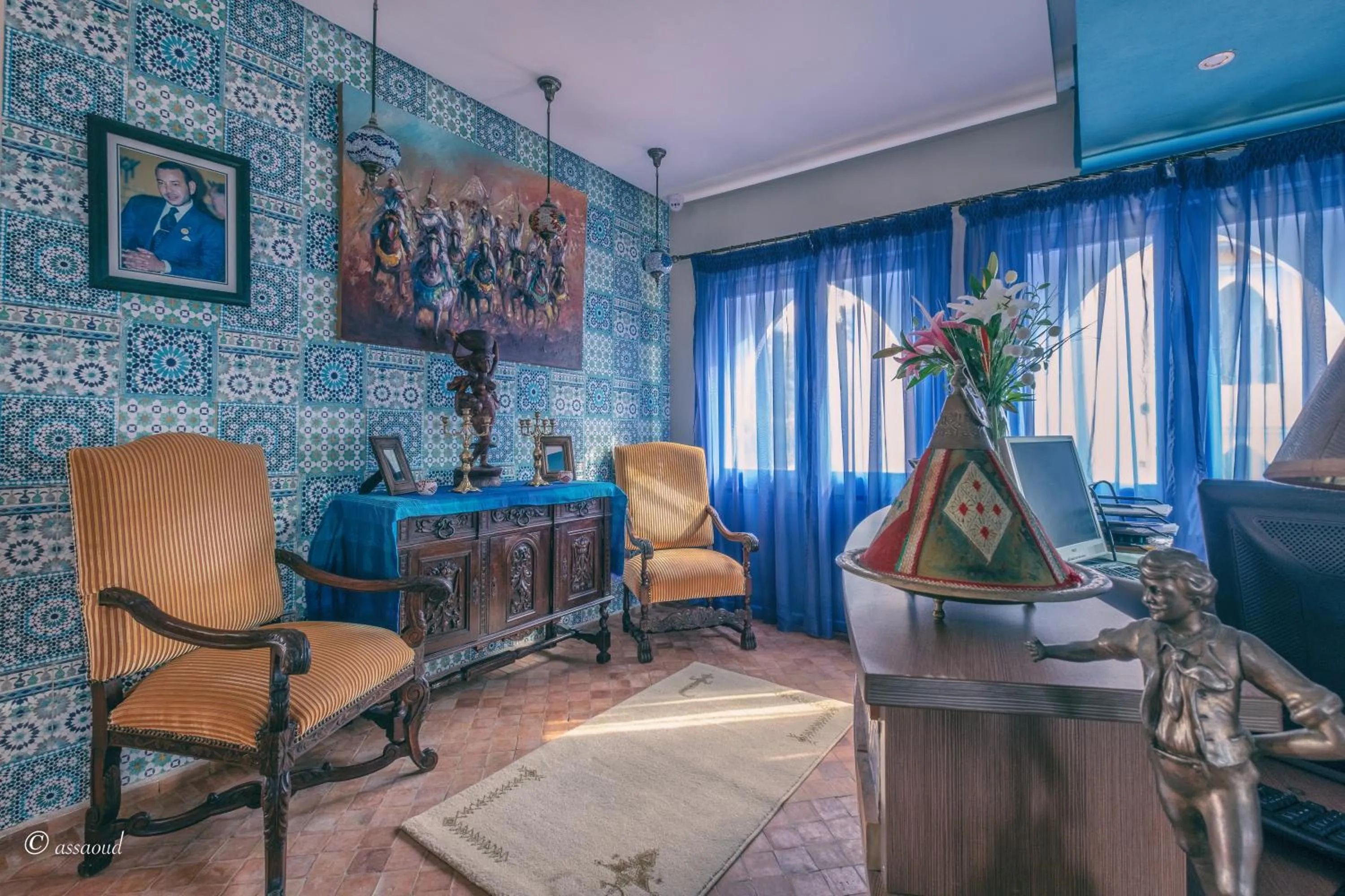 Lobby or reception in Dar Ba Sidi & Spa