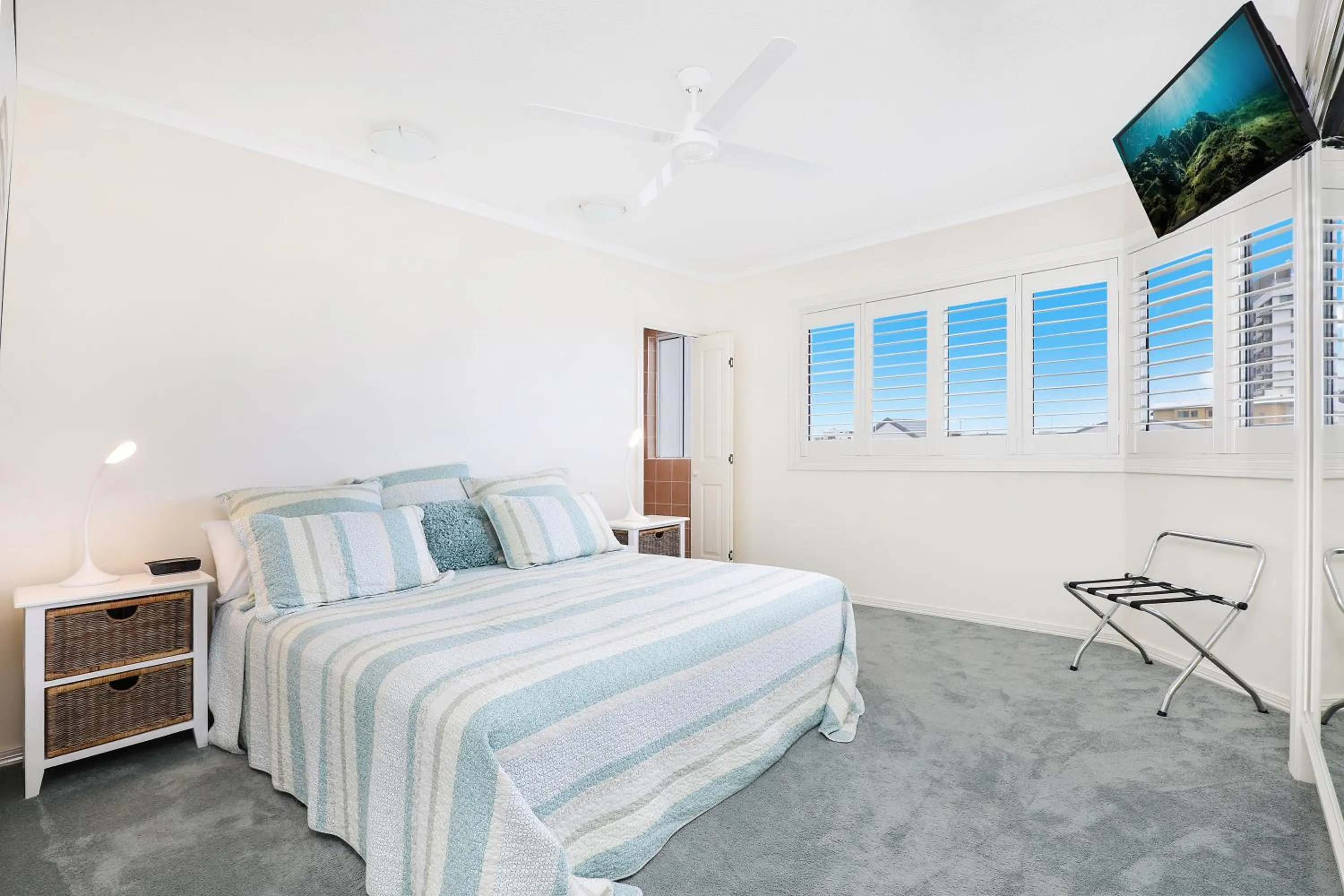 Bed in Myconos Resort