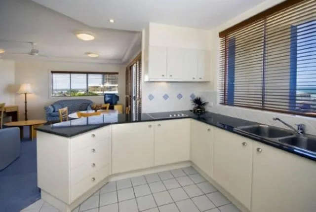 Kitchen or kitchenette in Myconos Resort