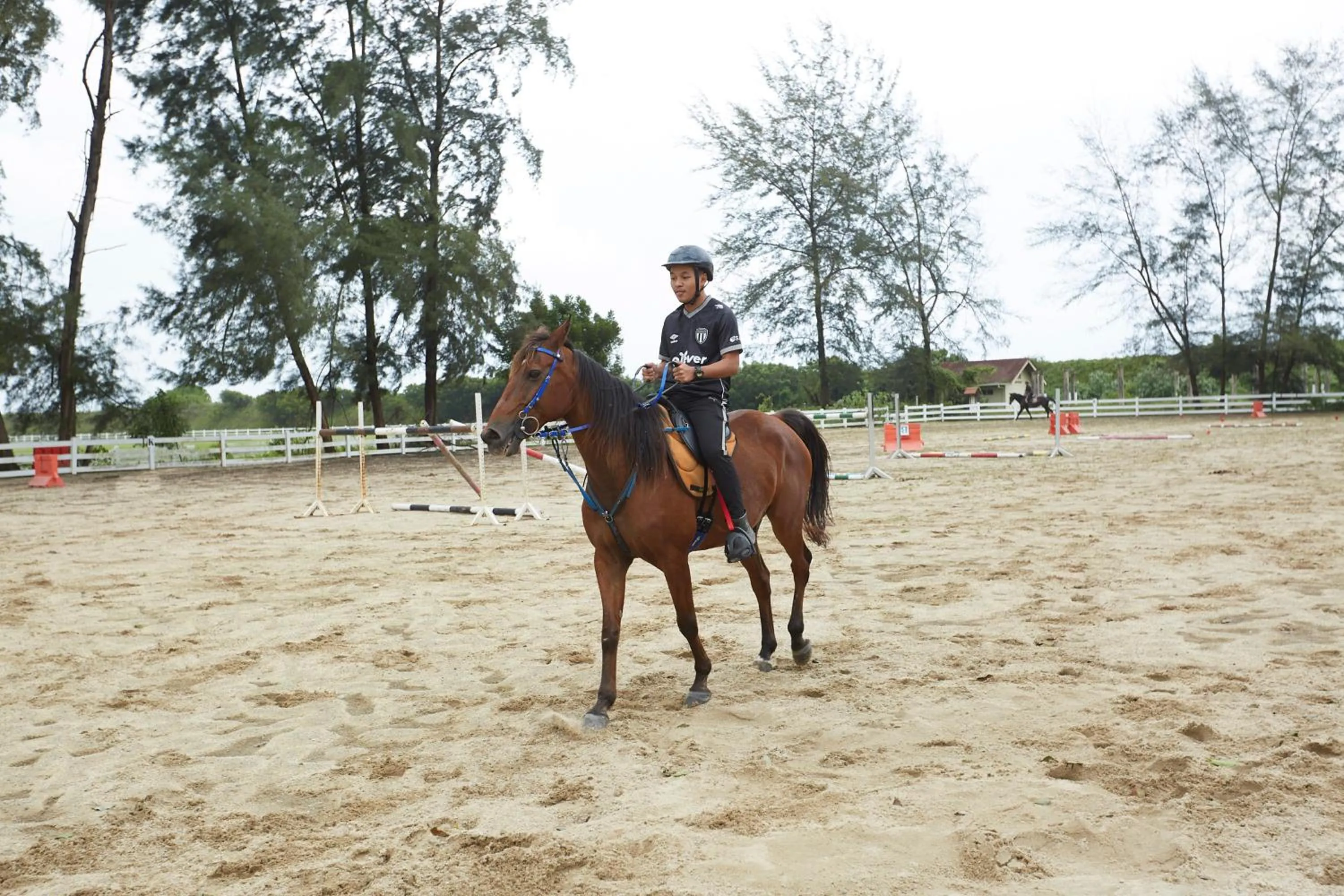 Horse-riding in Terengganu Equestrian Resort