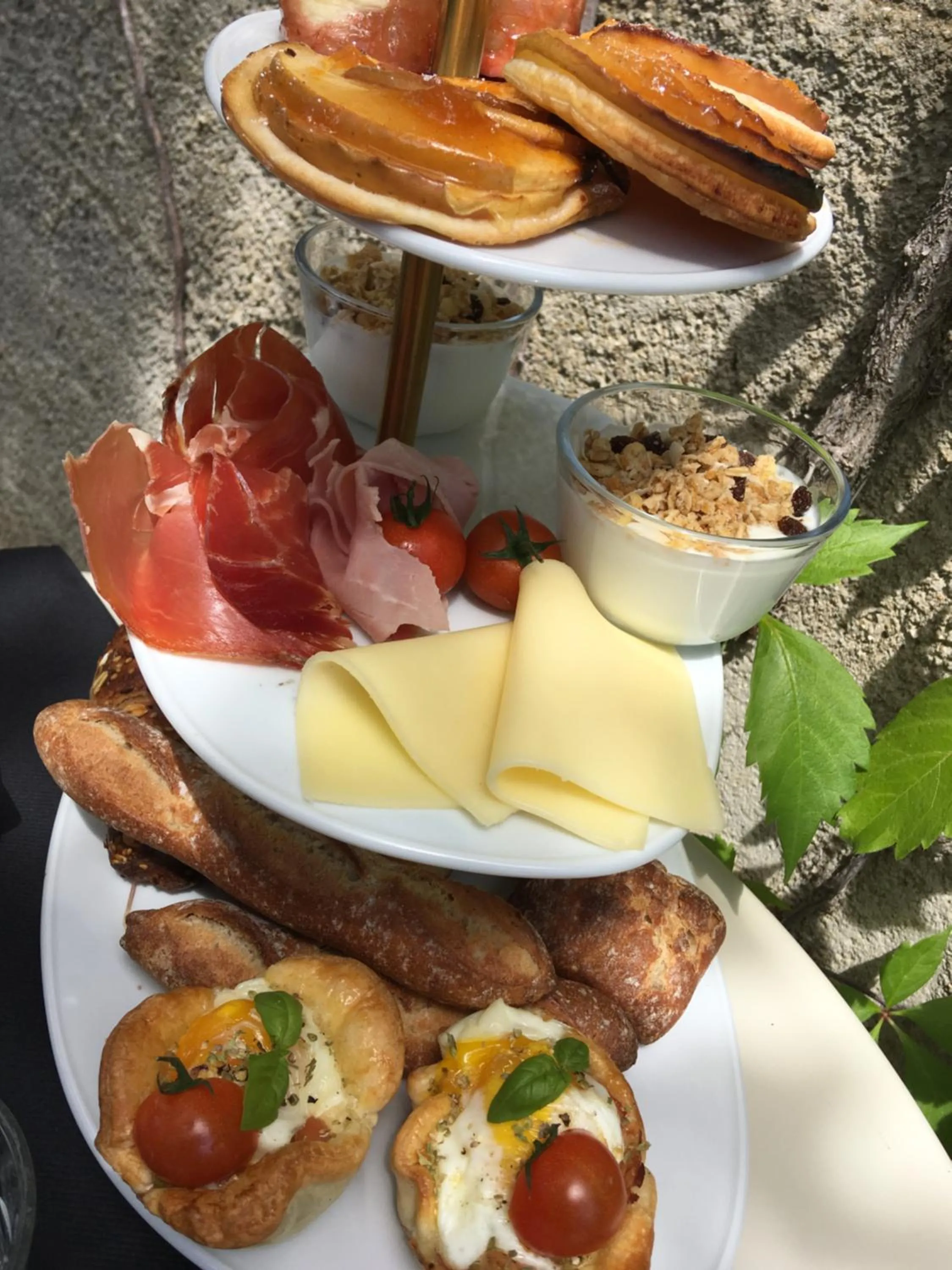 Continental breakfast in B&B Locanda Toscanini