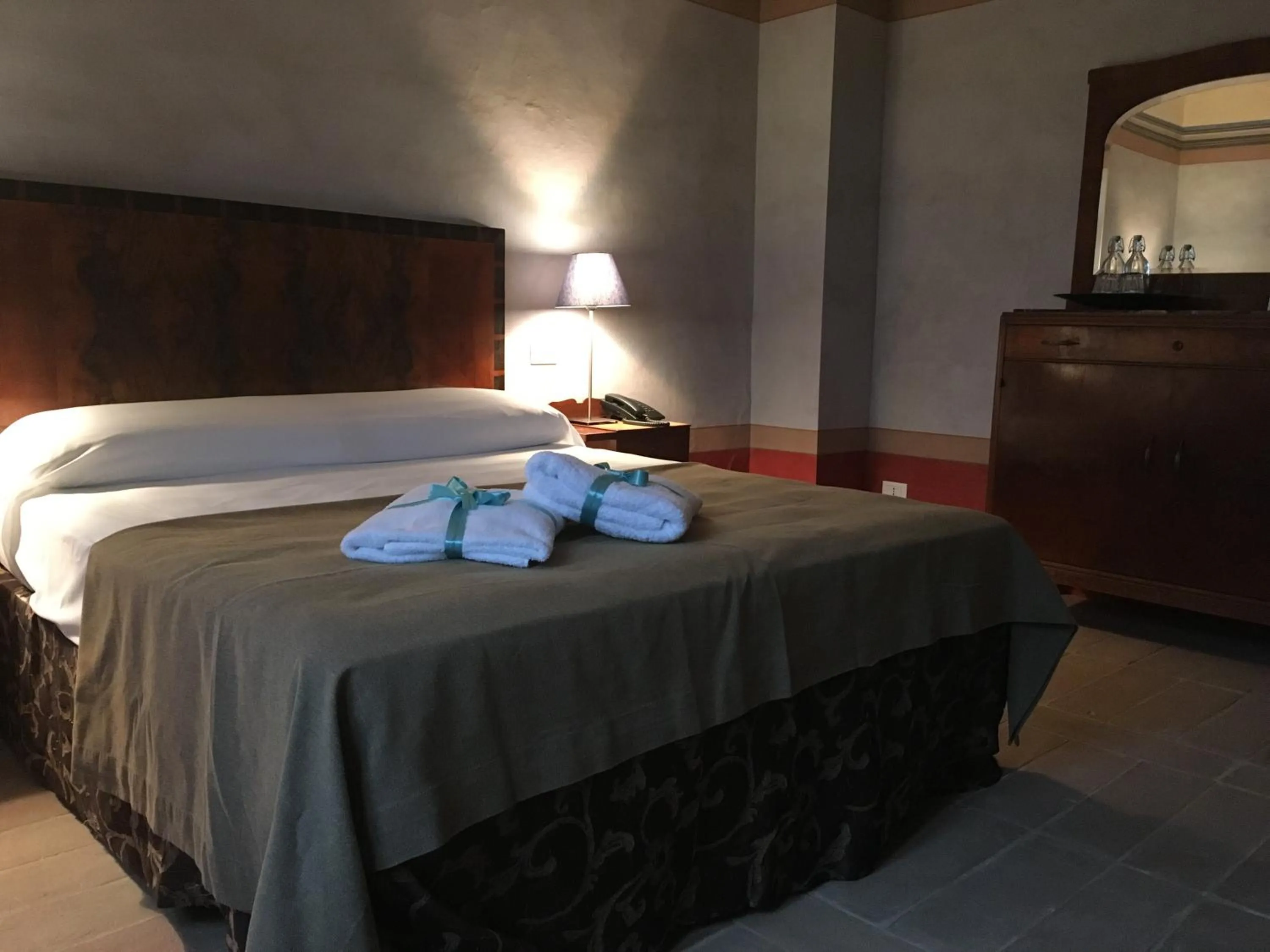 Bed in B&B Locanda Toscanini