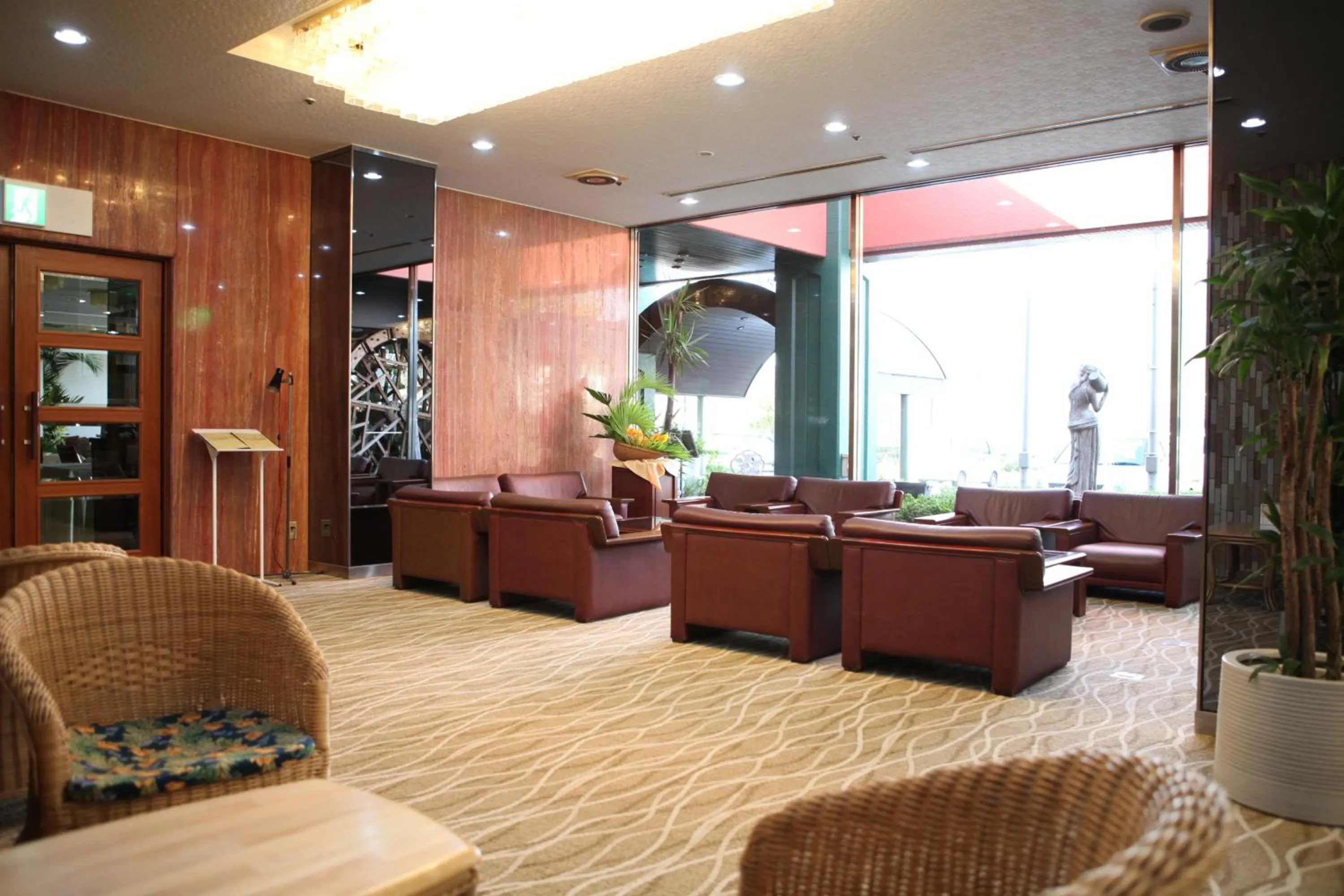 Lobby or reception in Okido Hotel