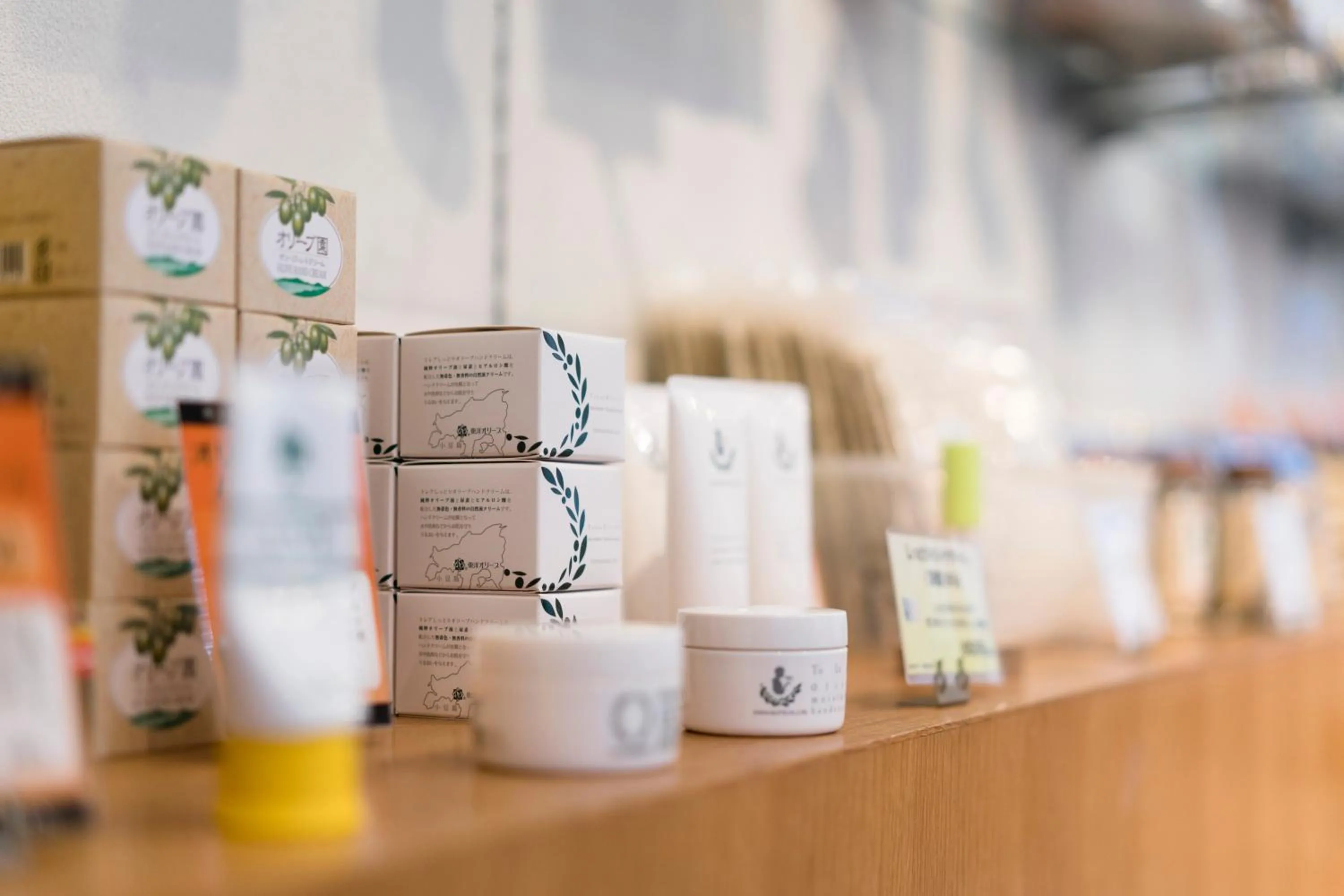 On-site shops in Okido Hotel