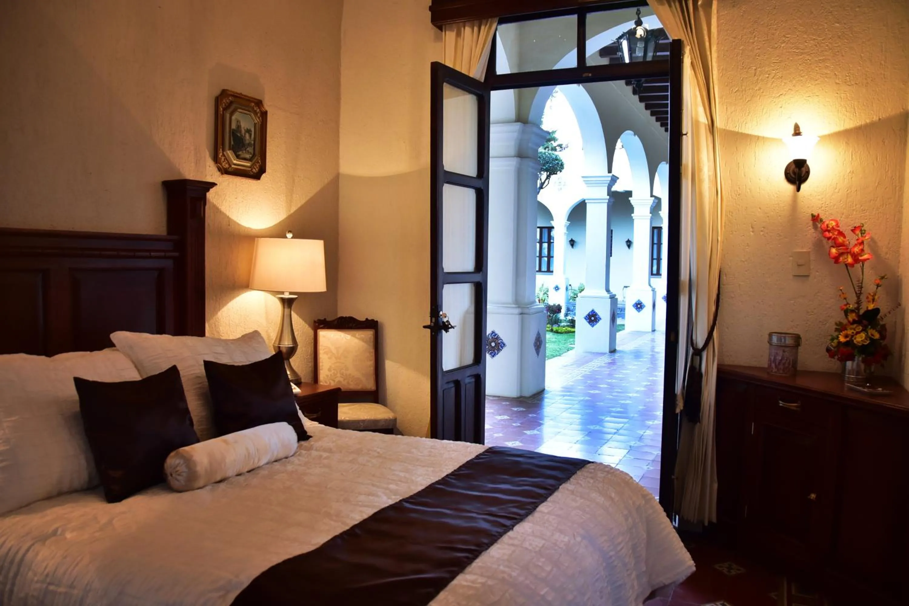 Bed in Hotel Boutique La Albertina
