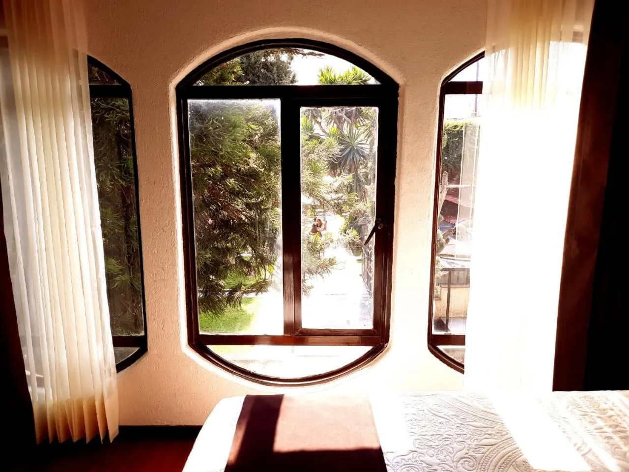 Garden view, Bed in Hotel Boutique La Albertina
