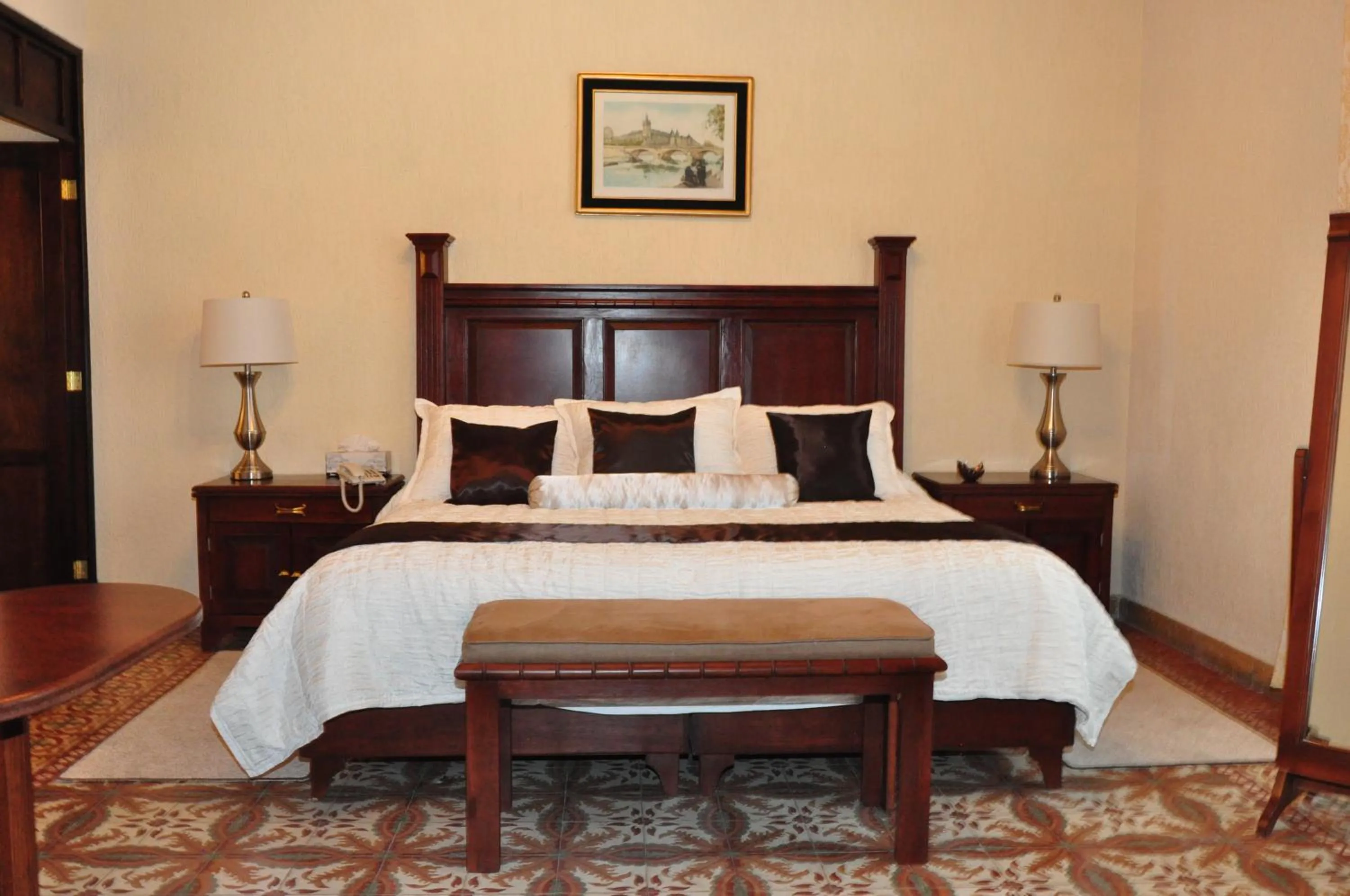 Bed in Hotel Boutique La Albertina