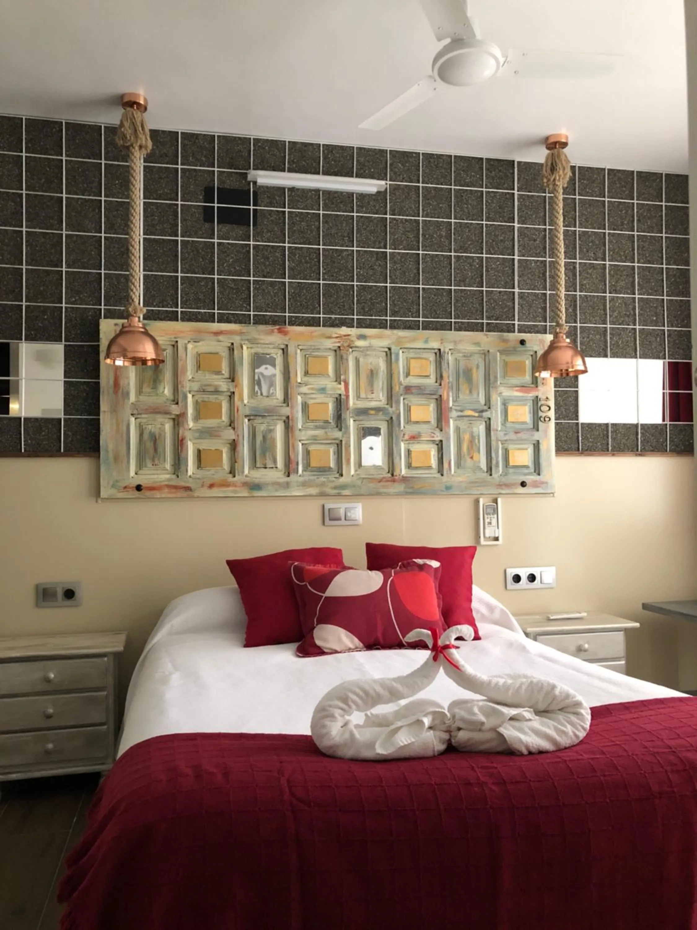 Bed in Hostal Boutique Luna de Gavín