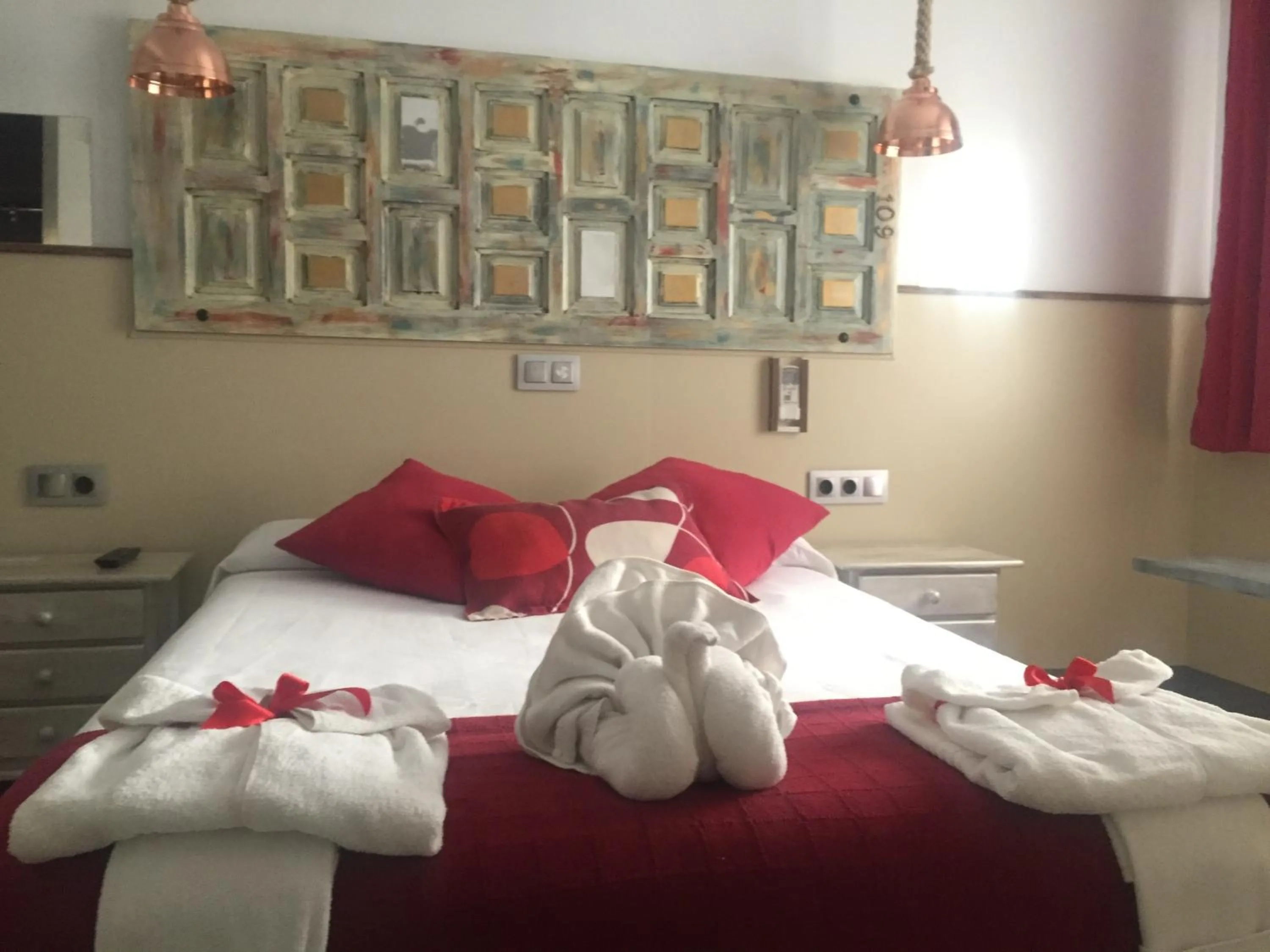 Bed in Hostal Boutique Luna de Gavín