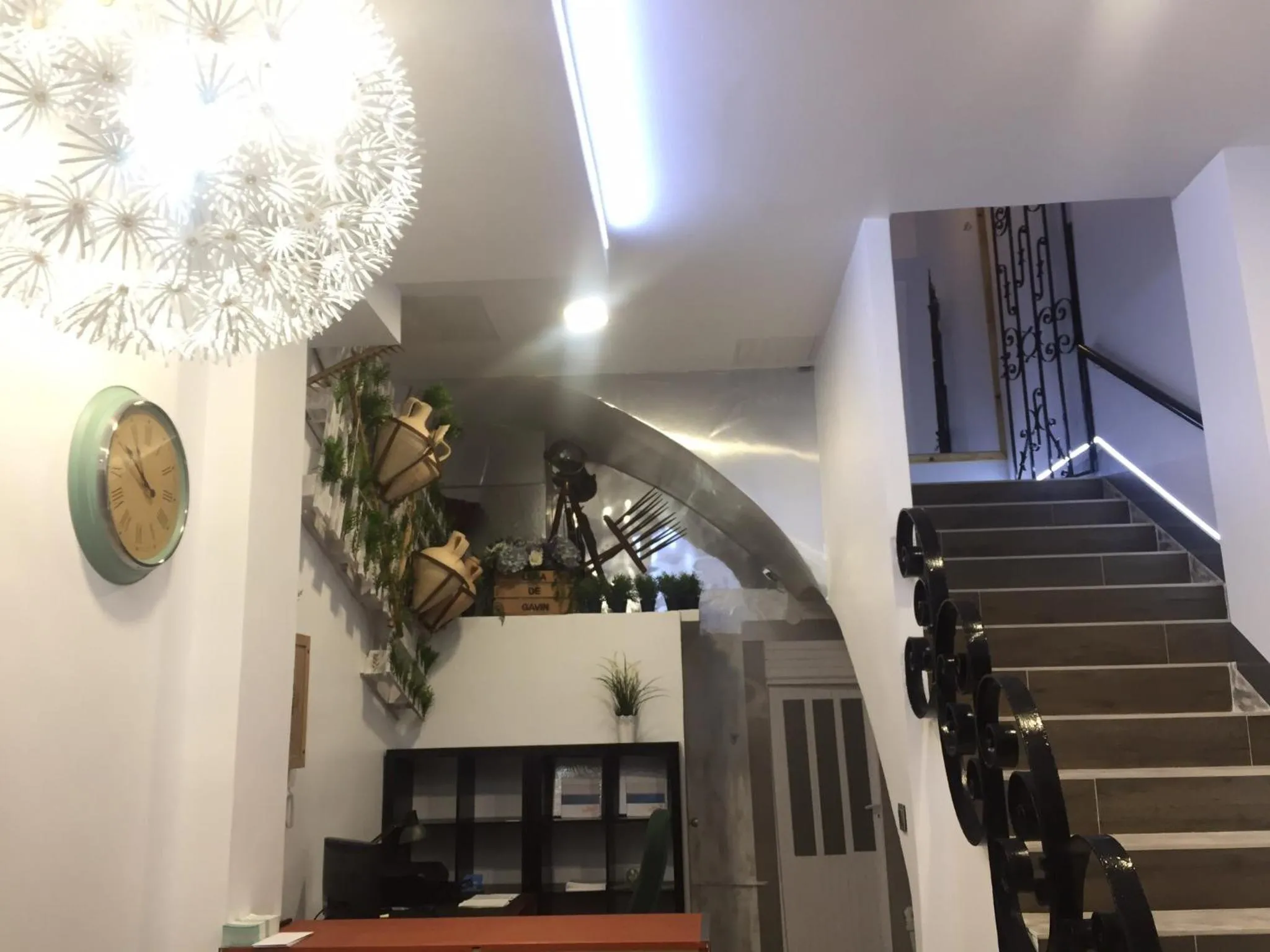 Lobby or reception in Hostal Boutique Luna de Gavín