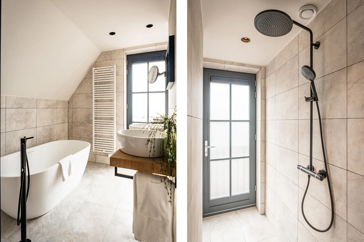 Shower in Prins Hendrik Texel