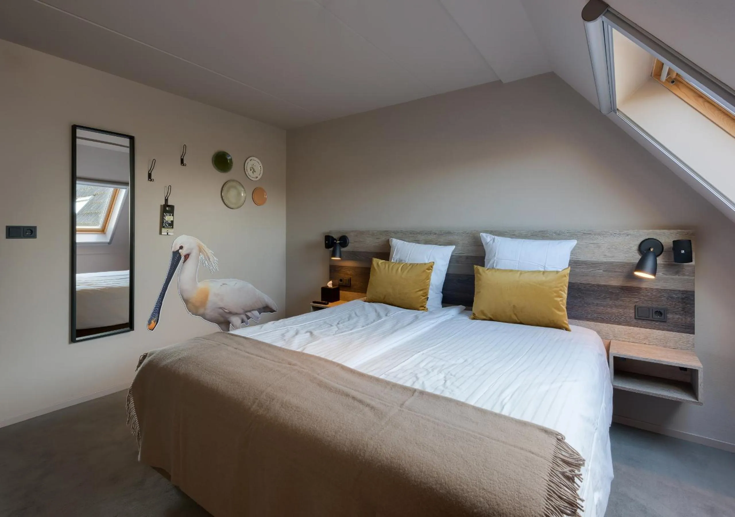 Photo of the whole room, Bed in Prins Hendrik Texel