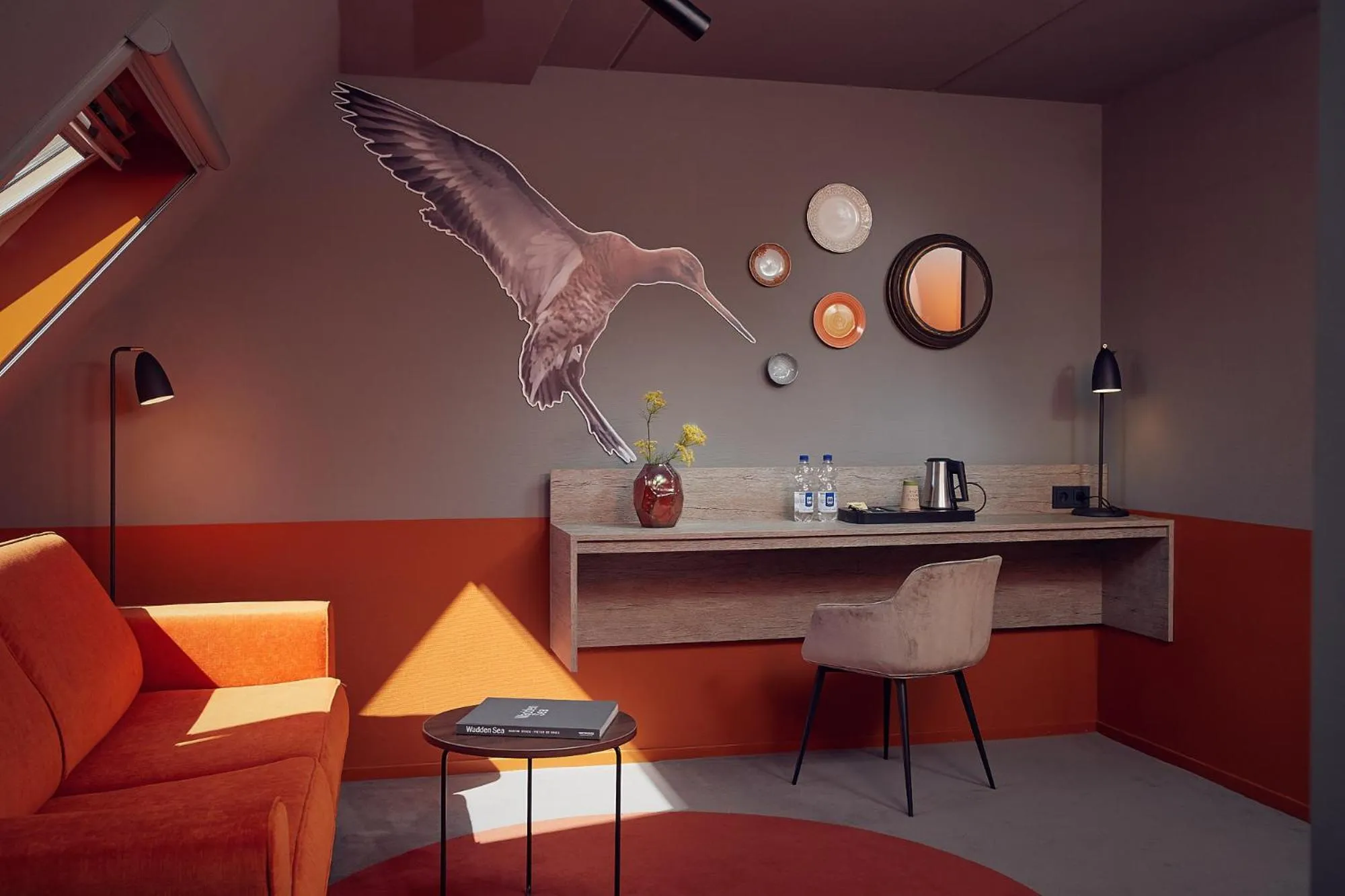 Seating area in Prins Hendrik Texel