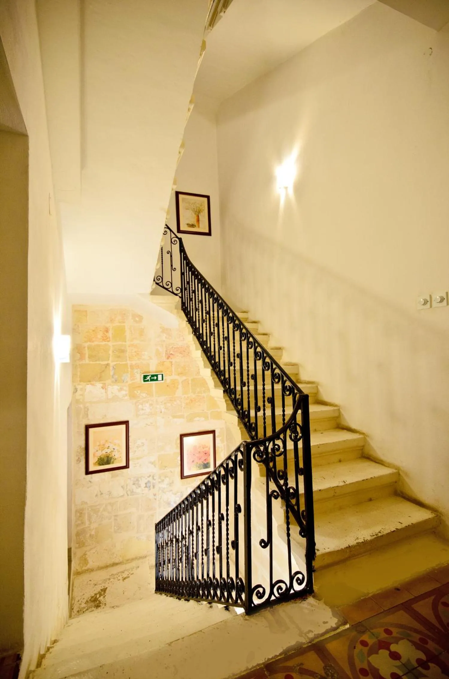 Decorative detail in Villa Del Porto