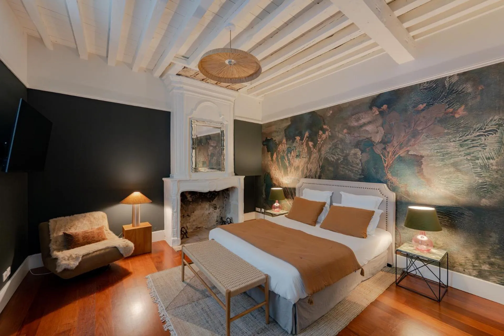 Bedroom, Bed in Maison Fredon Bordeaux Centre