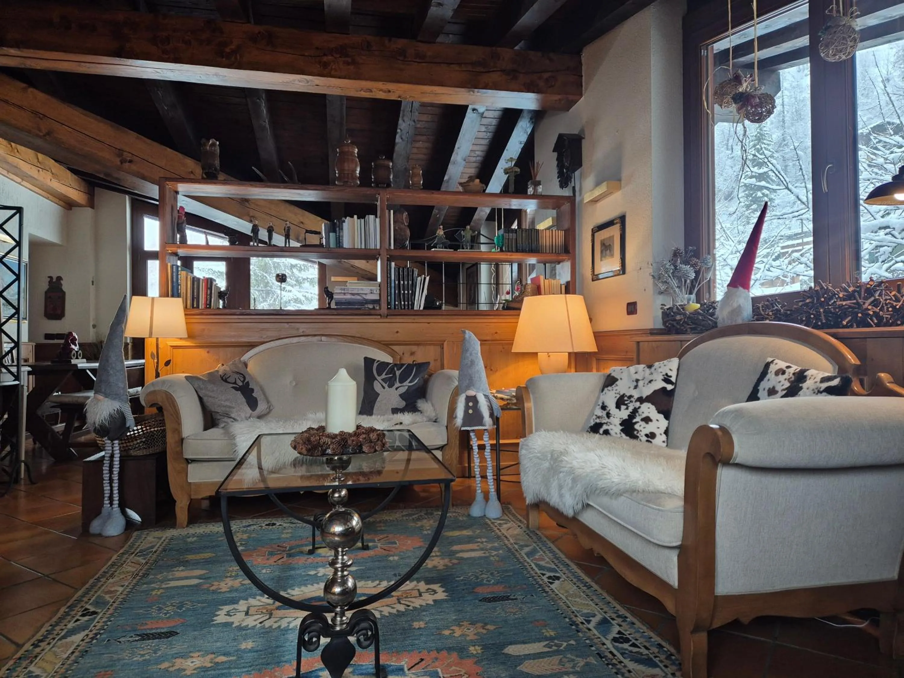 Living room in Hotel Dente Del Gigante