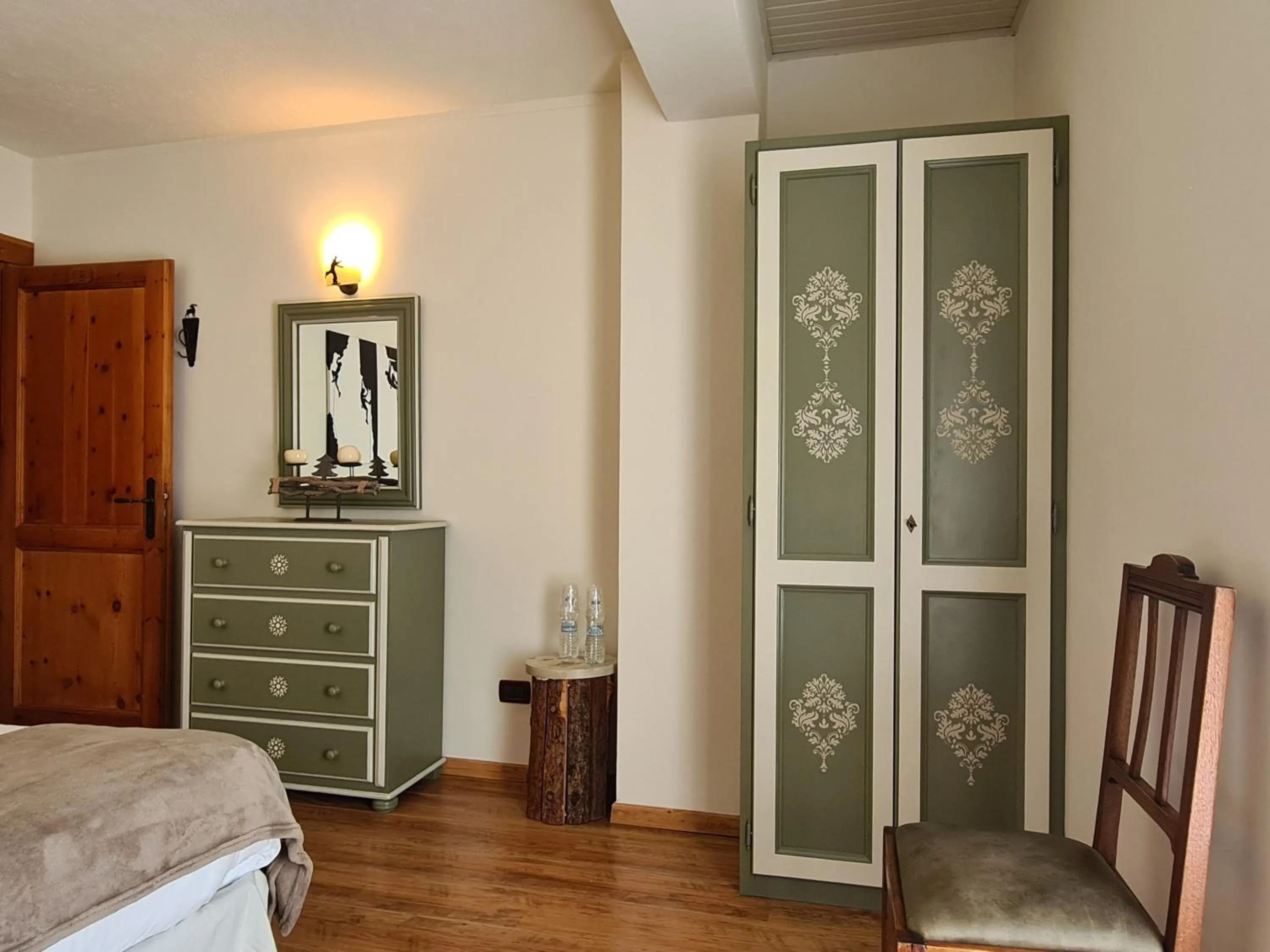 Bed in Hotel Dente Del Gigante