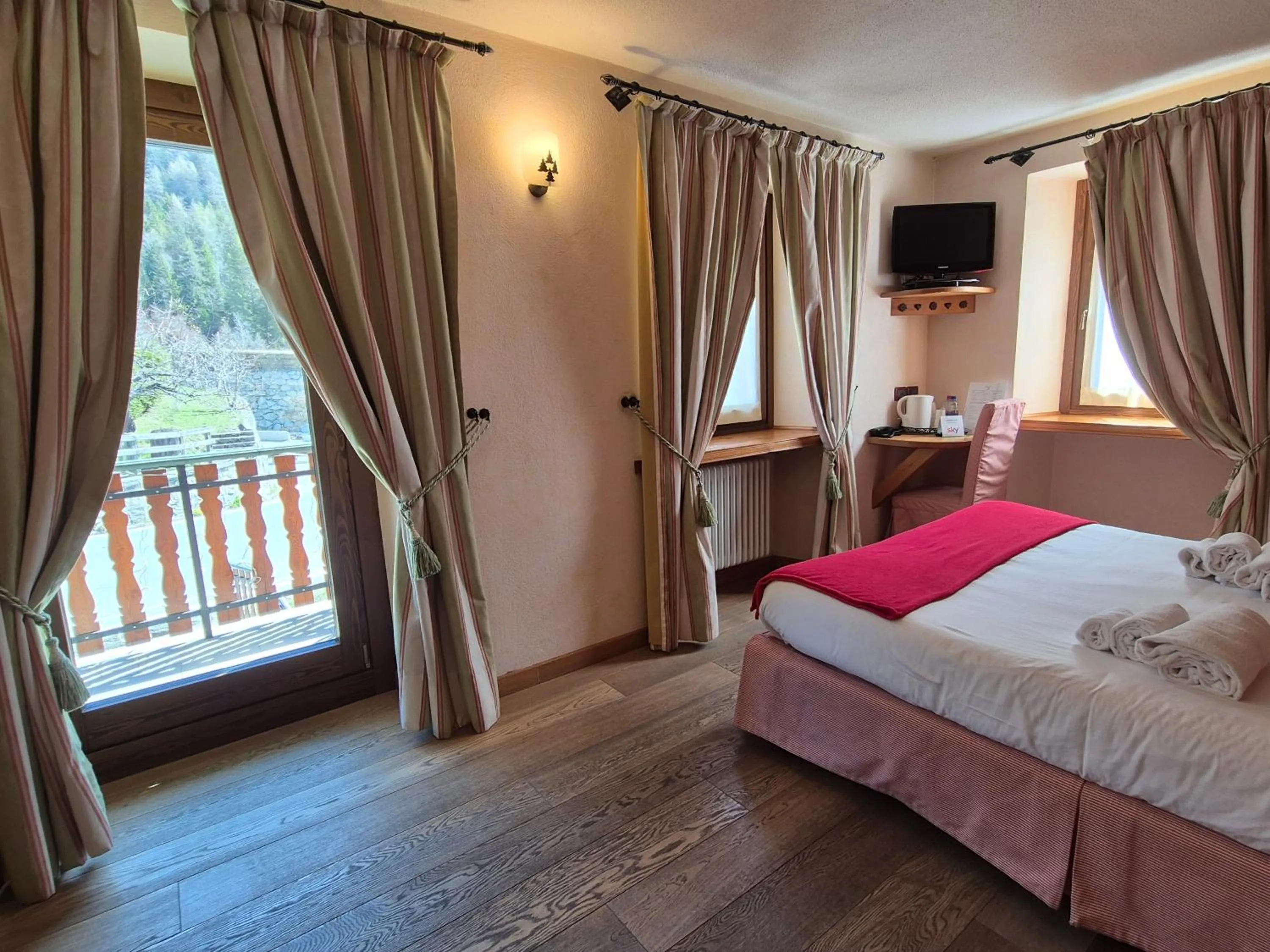 Bed in Hotel Dente Del Gigante