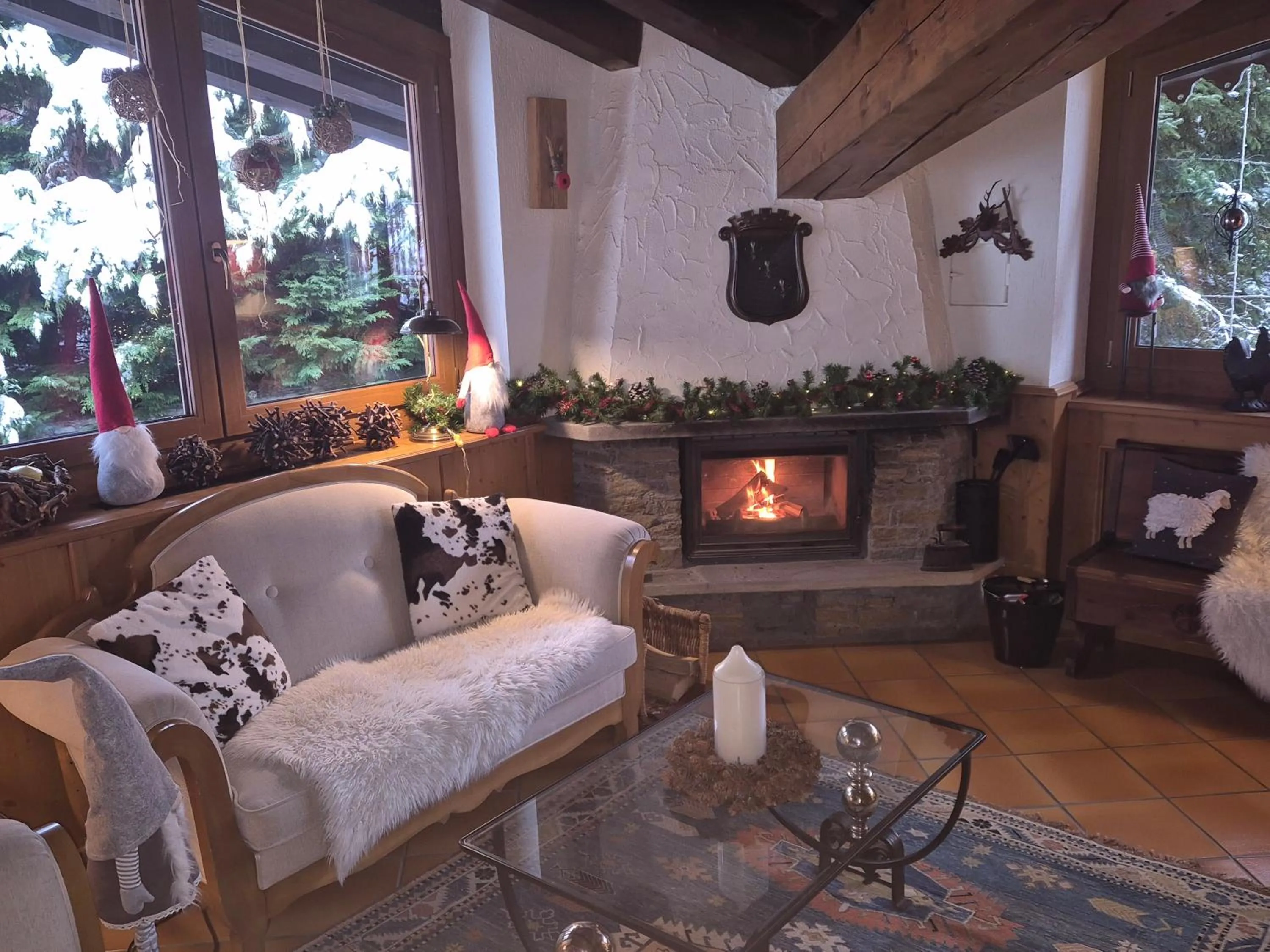 Living room in Hotel Dente Del Gigante