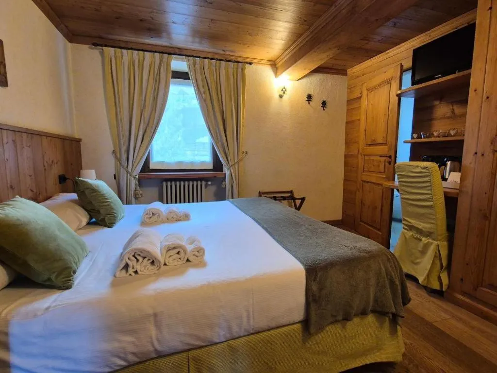 Bed in Hotel Dente Del Gigante