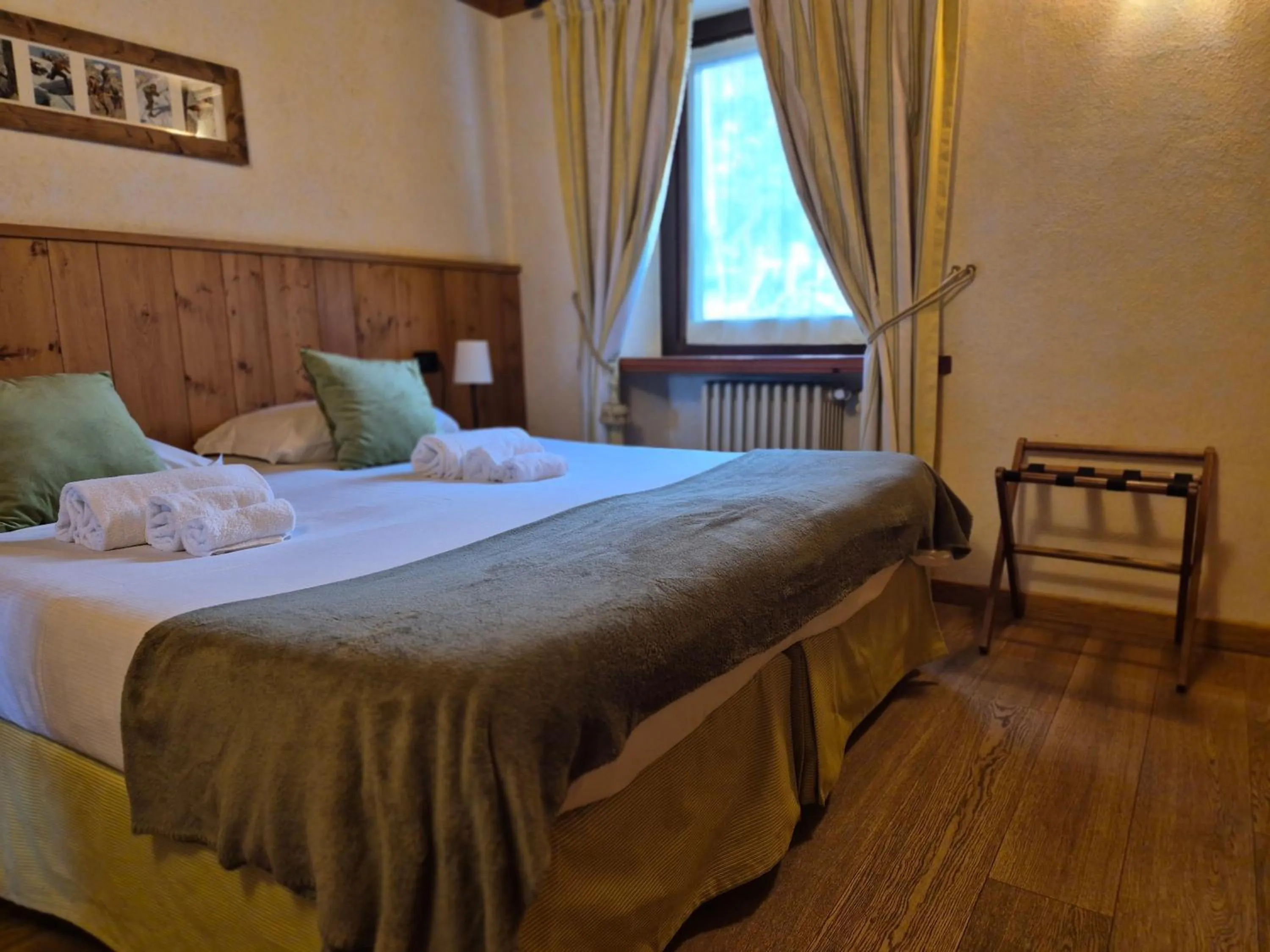 Bed in Hotel Dente Del Gigante