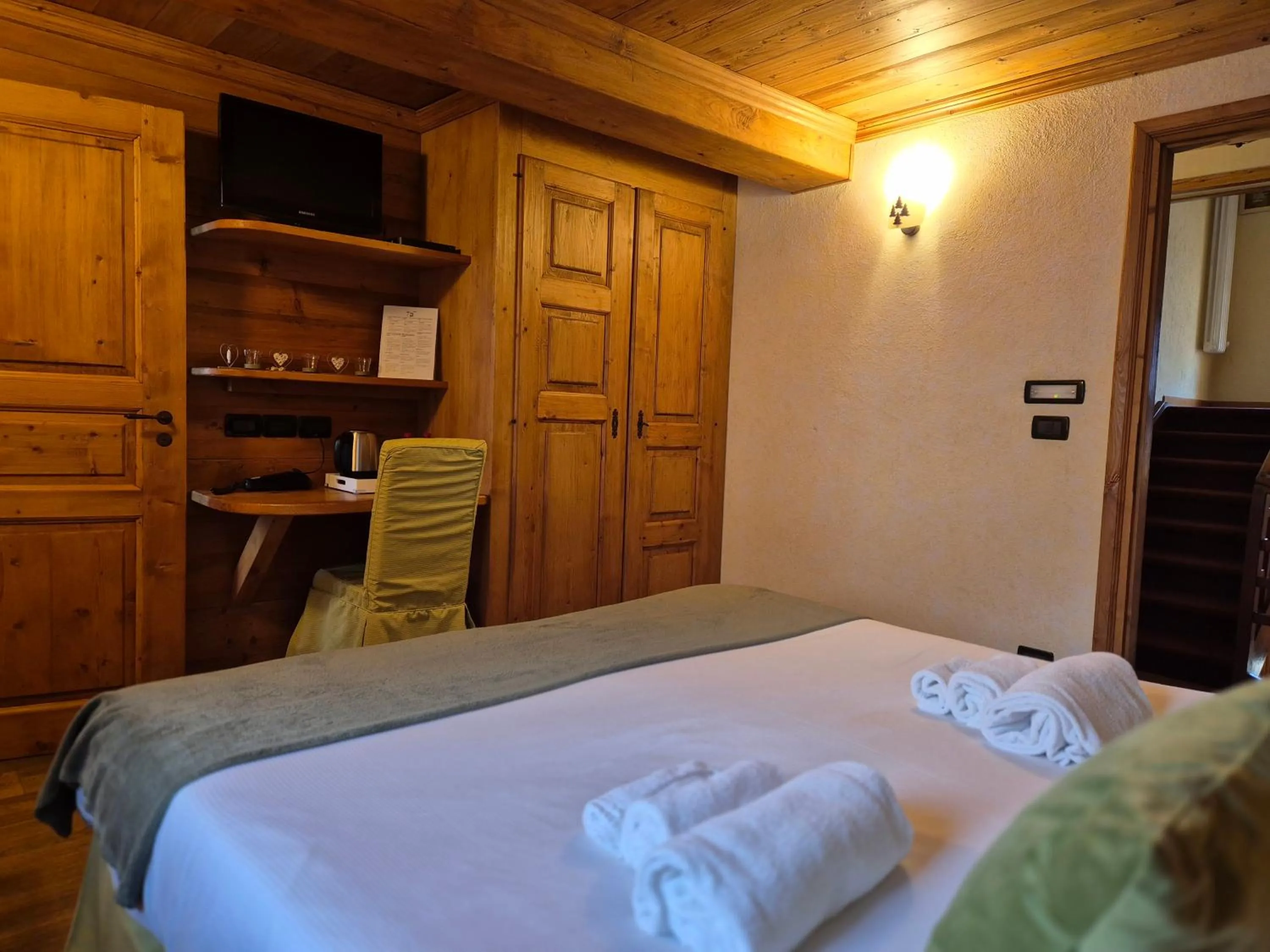 Bed in Hotel Dente Del Gigante