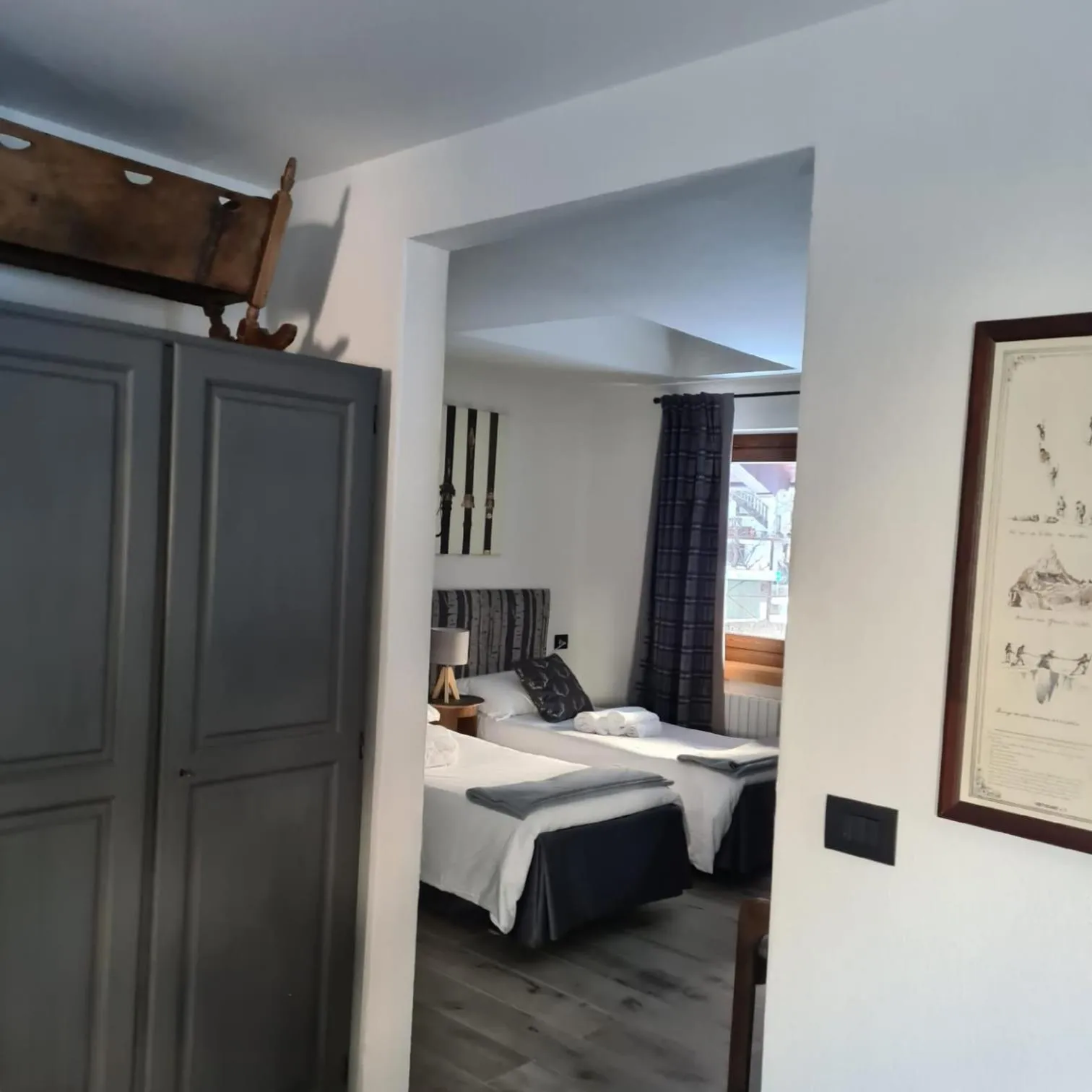 Bed in Hotel Dente Del Gigante