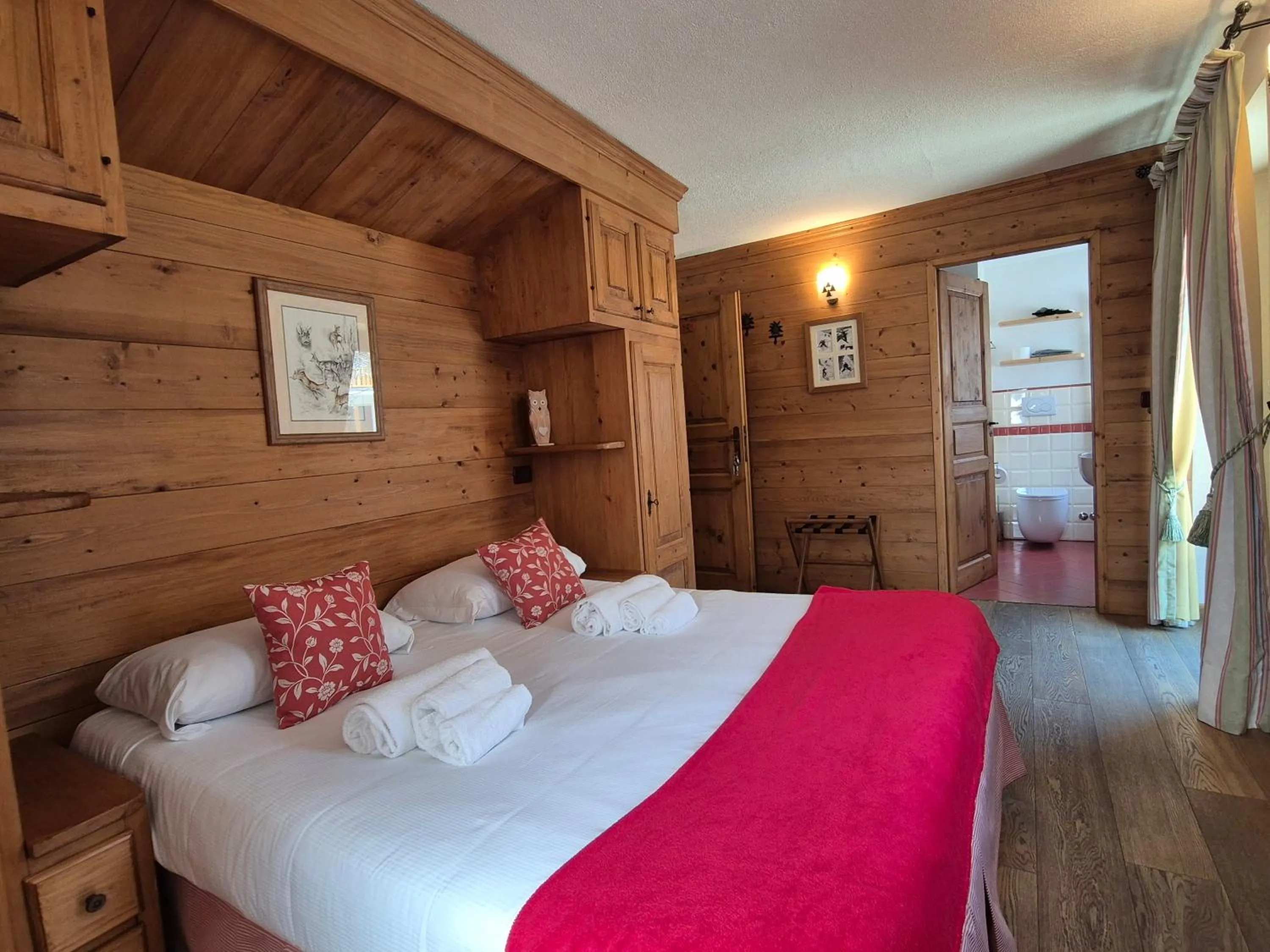 Bed in Hotel Dente Del Gigante