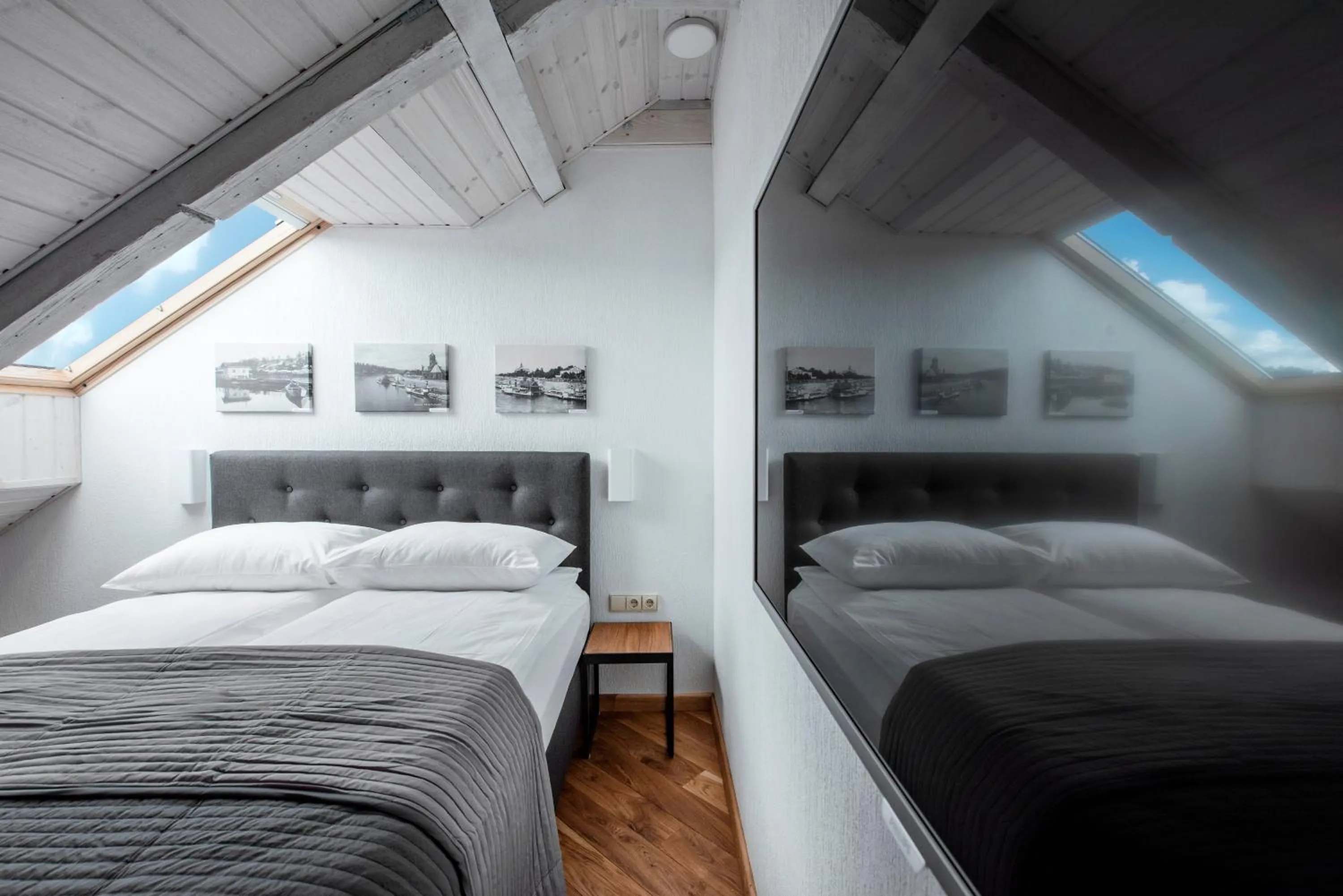 Bed in Piano Apartments