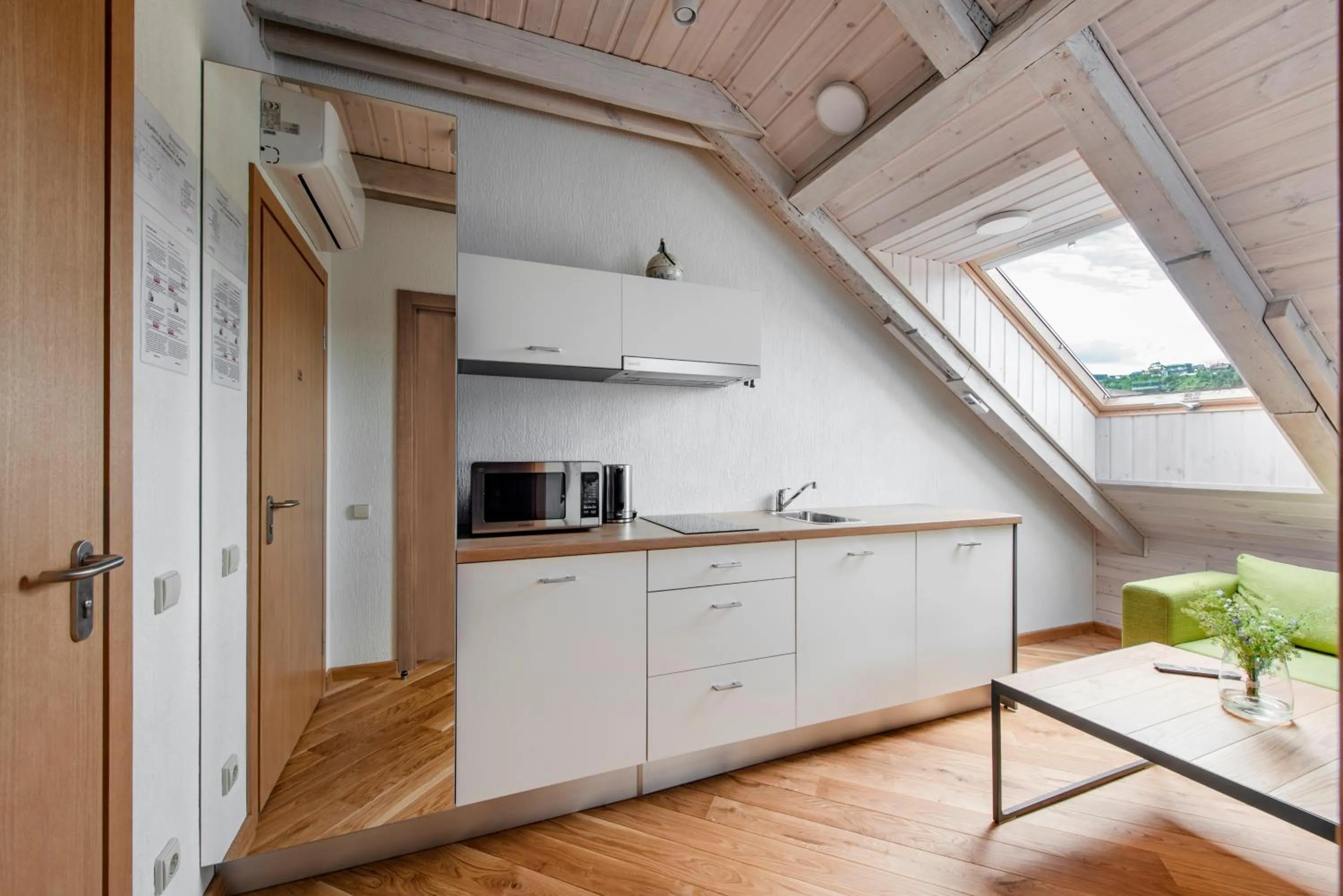 Kitchen or kitchenette in Piano Apartments