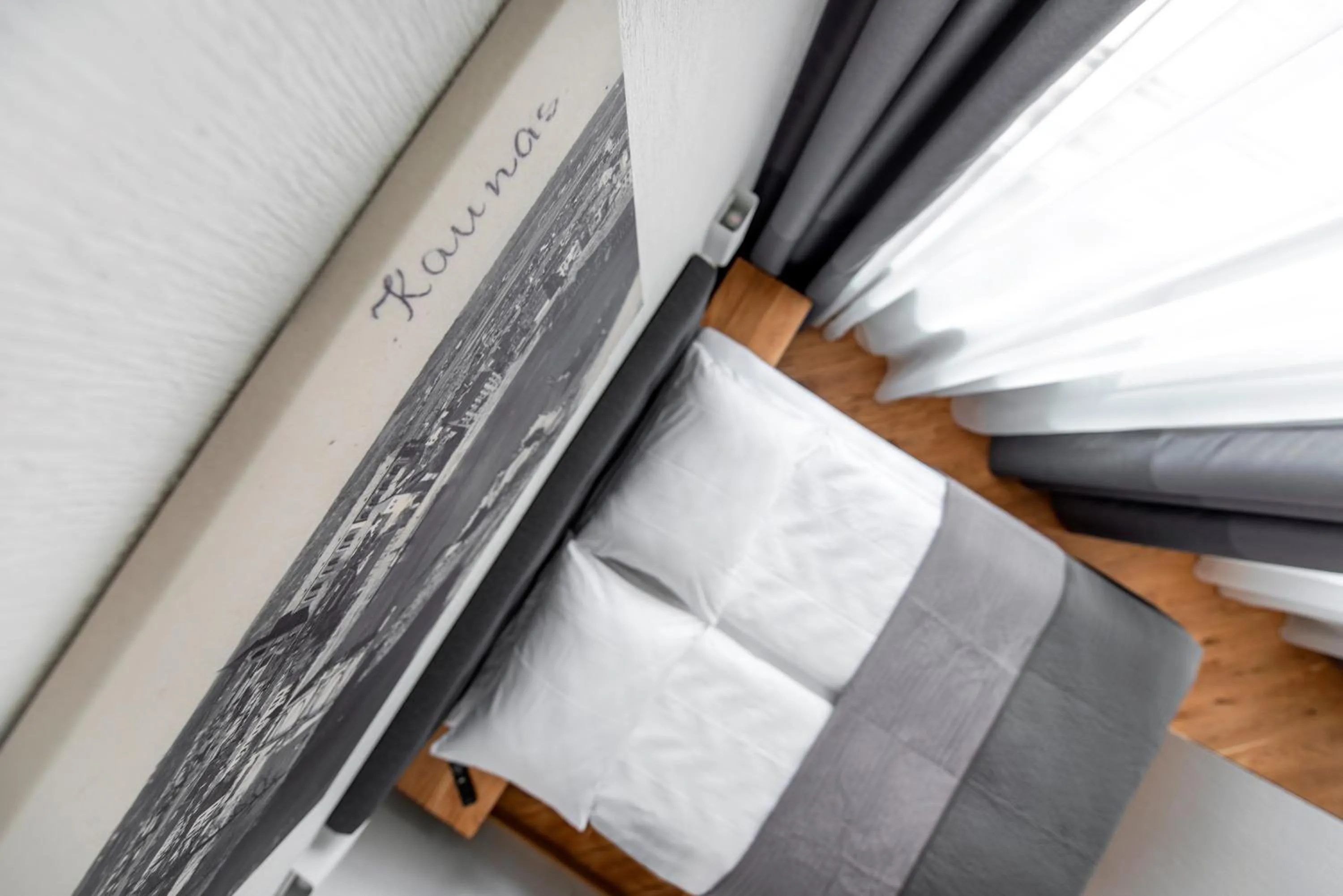 Bed in Piano Apartments