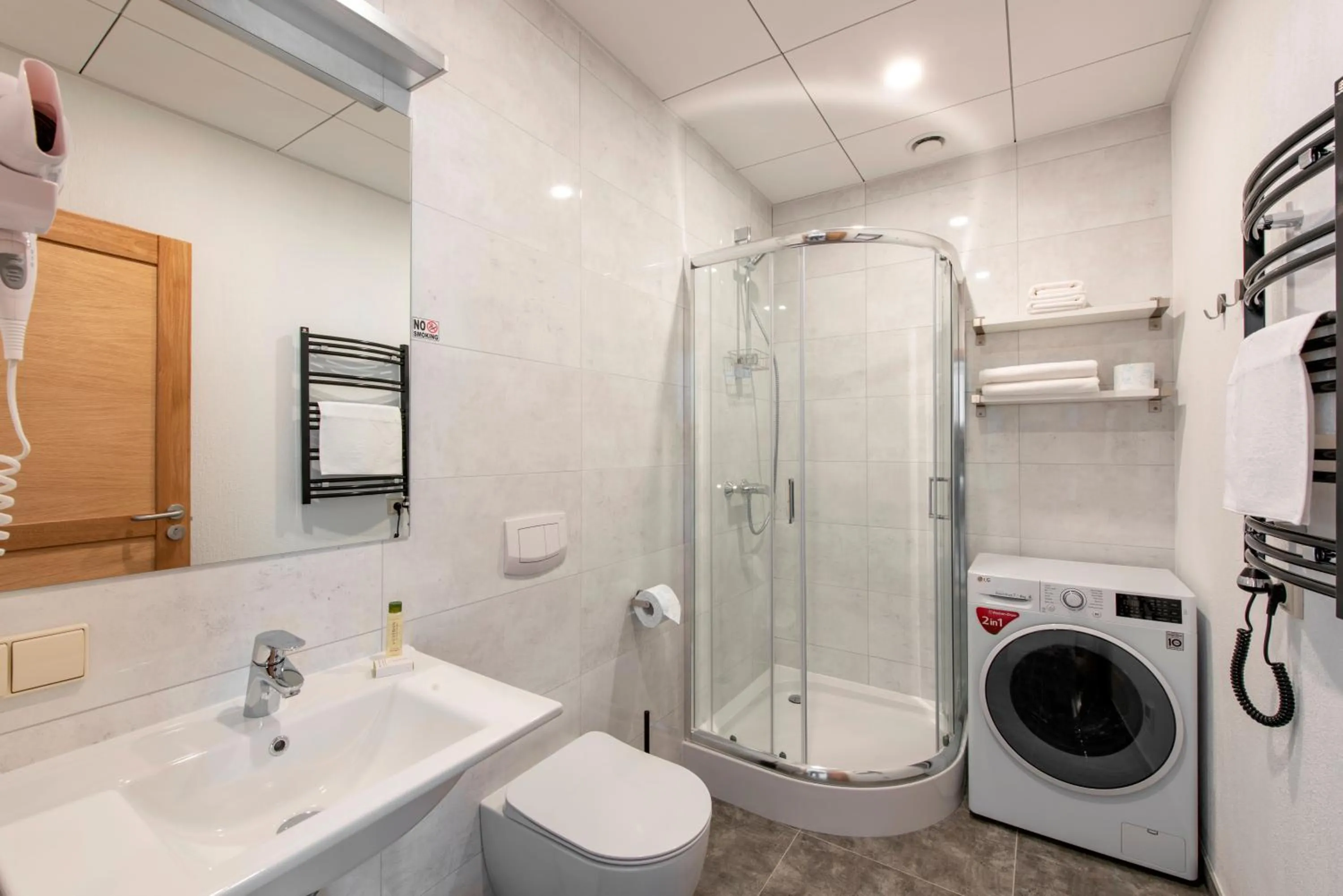 Bathroom in Piano Apartments