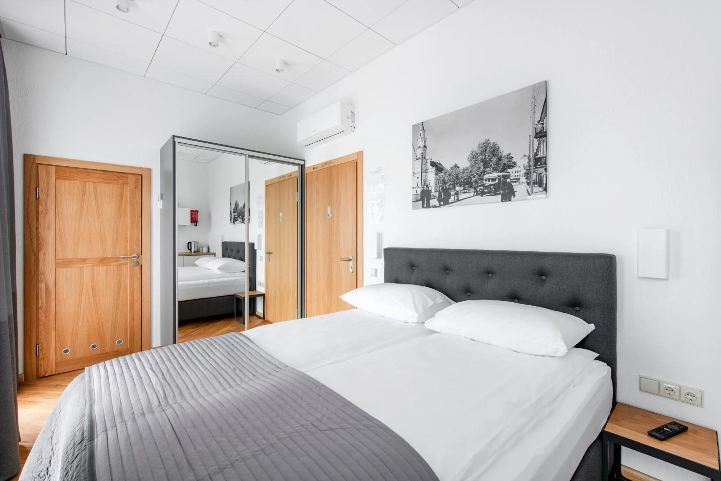 Bed in Piano Apartments