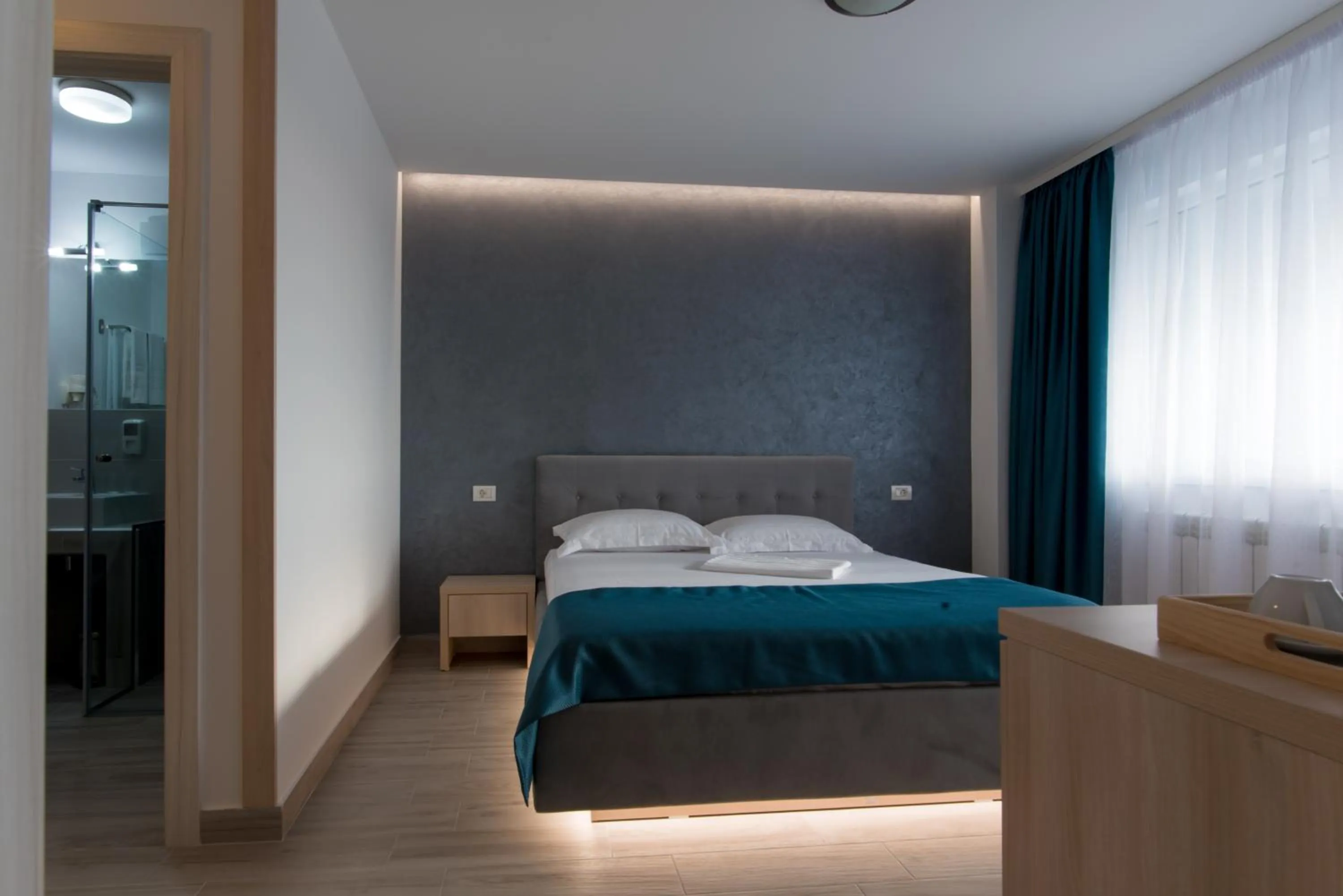 Bed in Turquoise Boutique