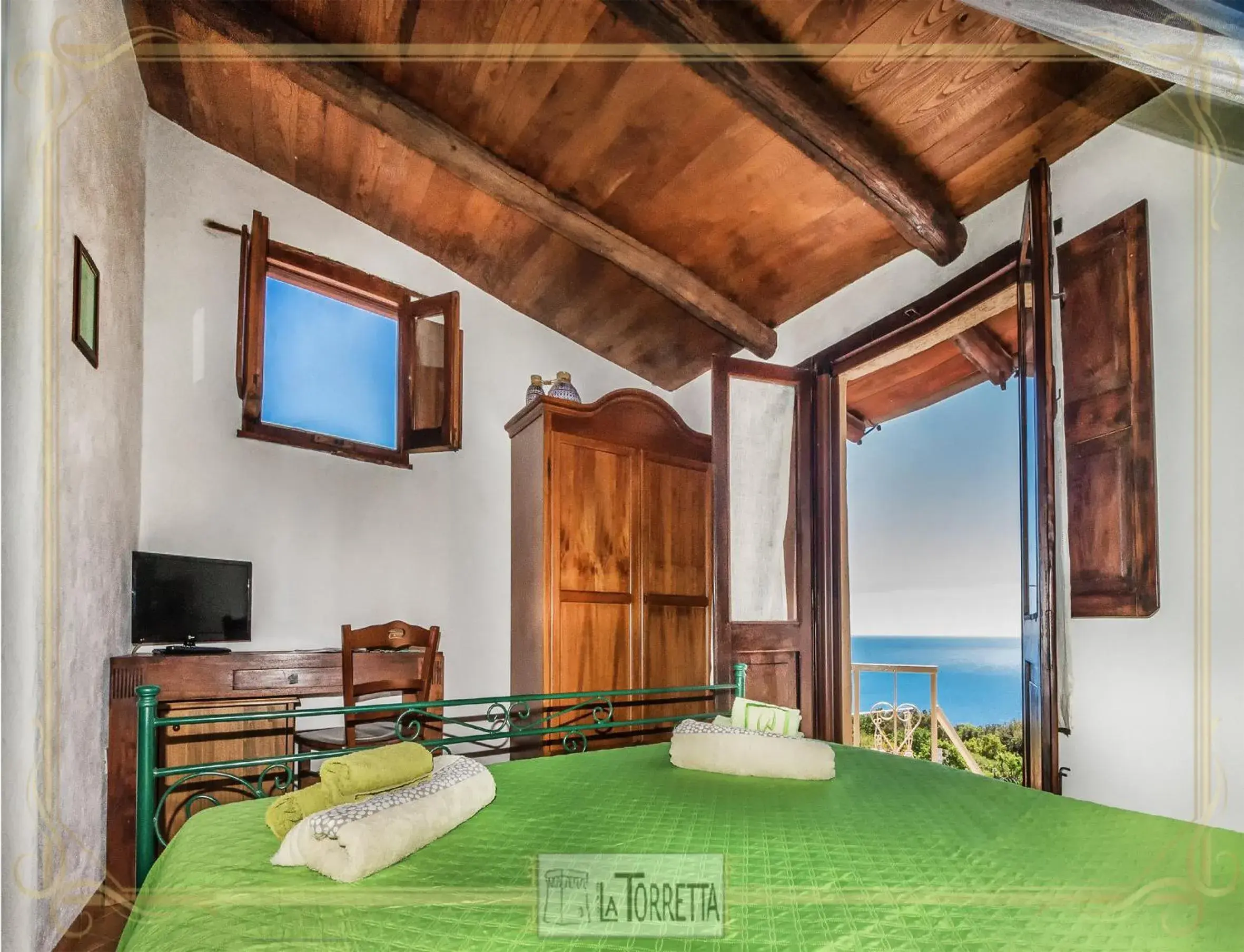 Double Room with Sea View - single occupancy in B&B La Torretta Double Room with Sea View - single occupancy in B&B La Torretta