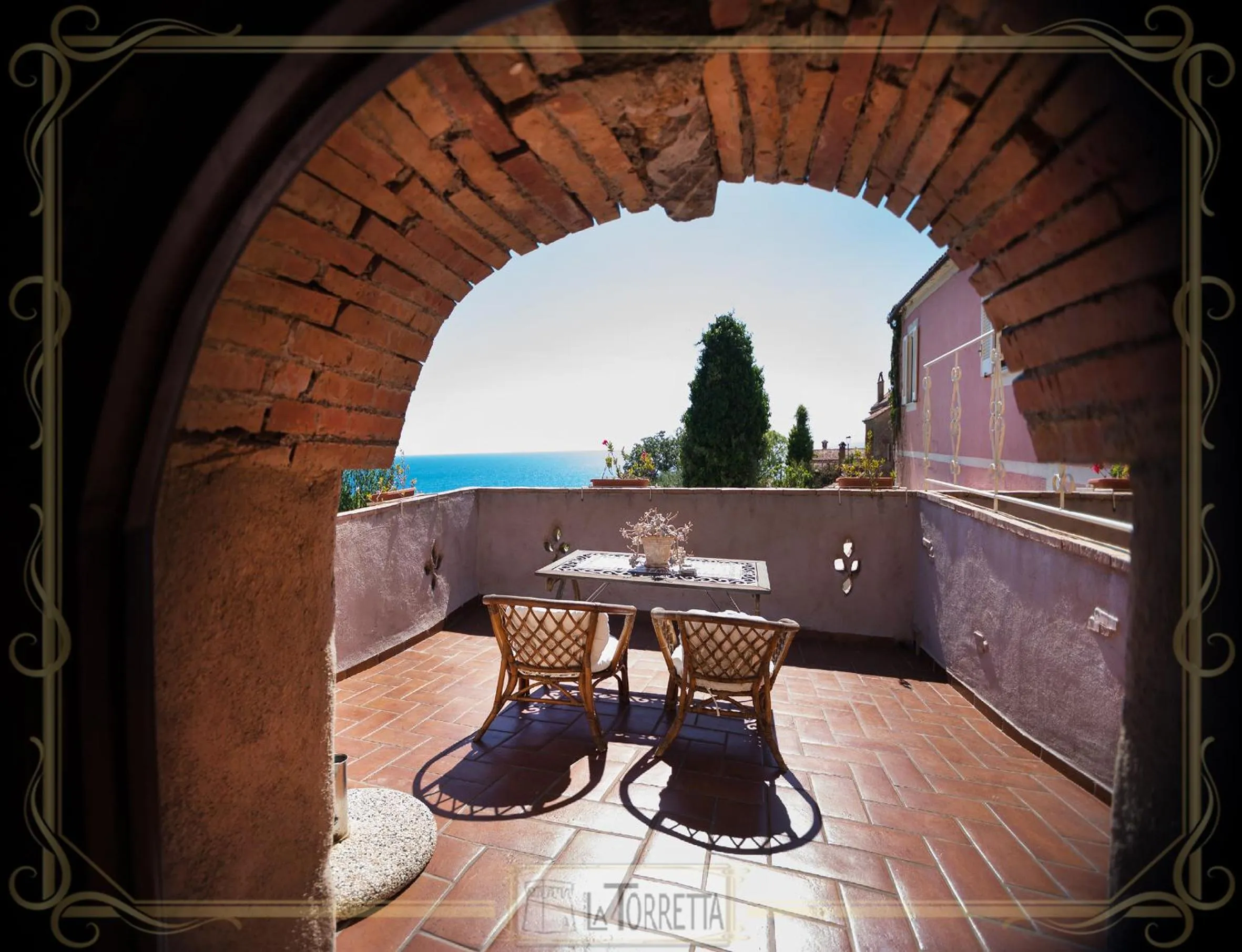Balcony/Terrace in B&B La Torretta