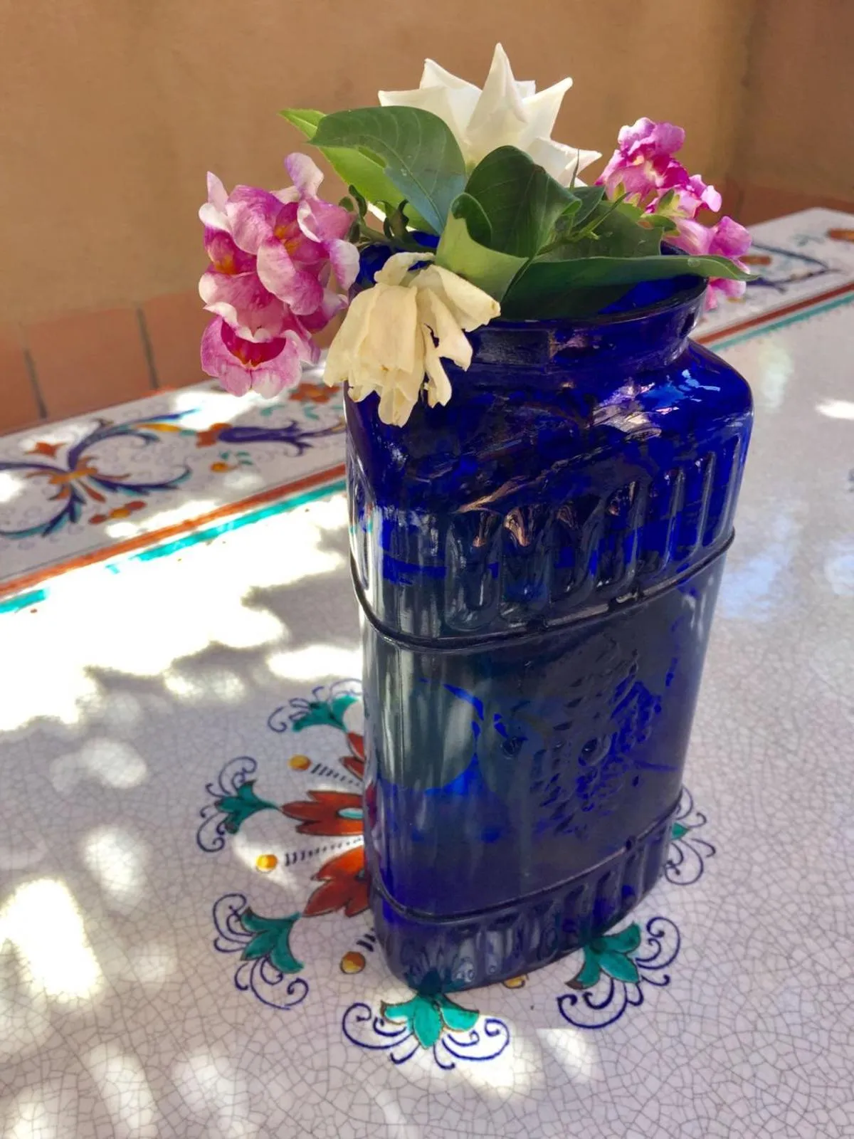 Decorative detail in B&B La Torretta