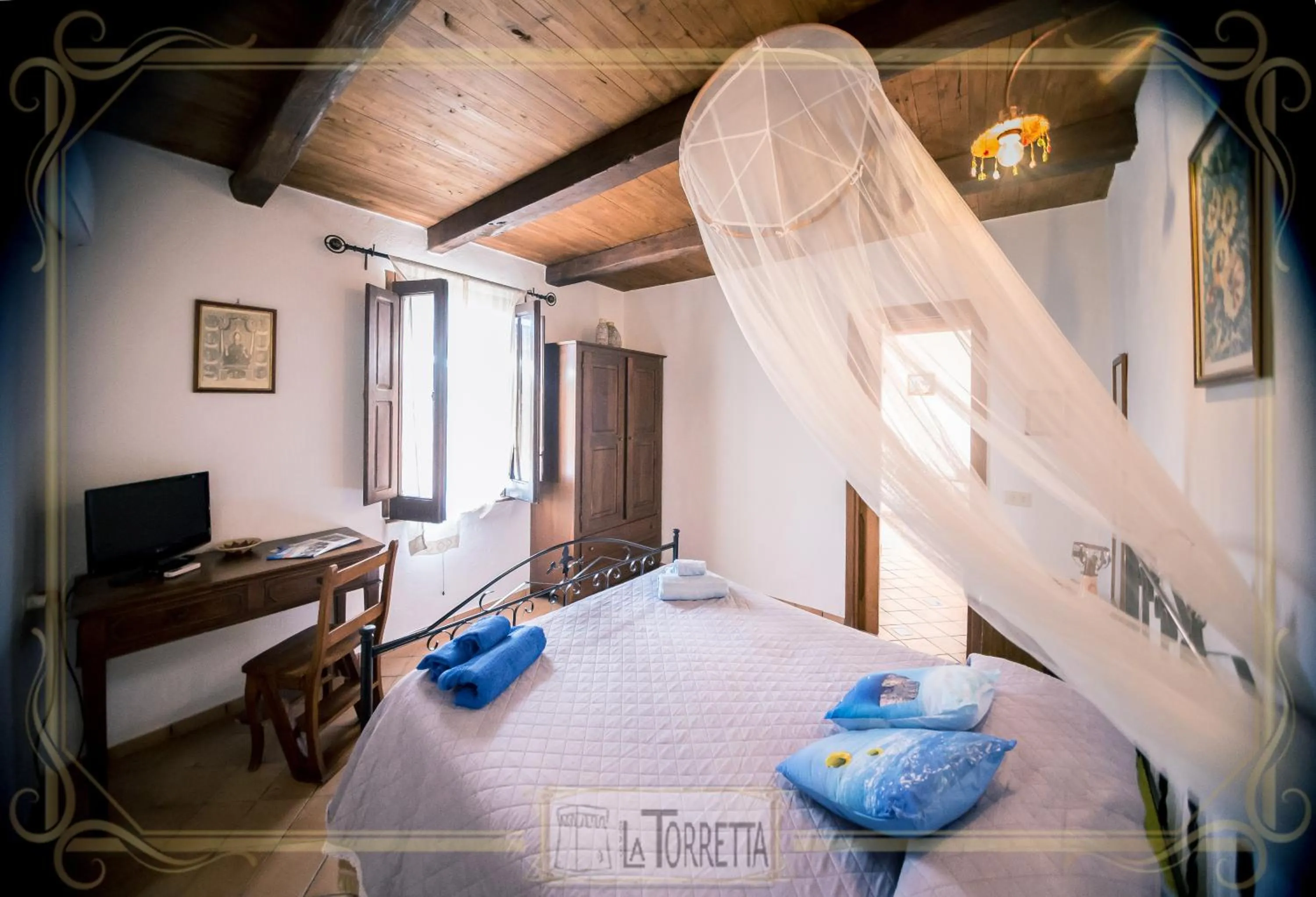 Photo of the whole room, Bed in B&B La Torretta