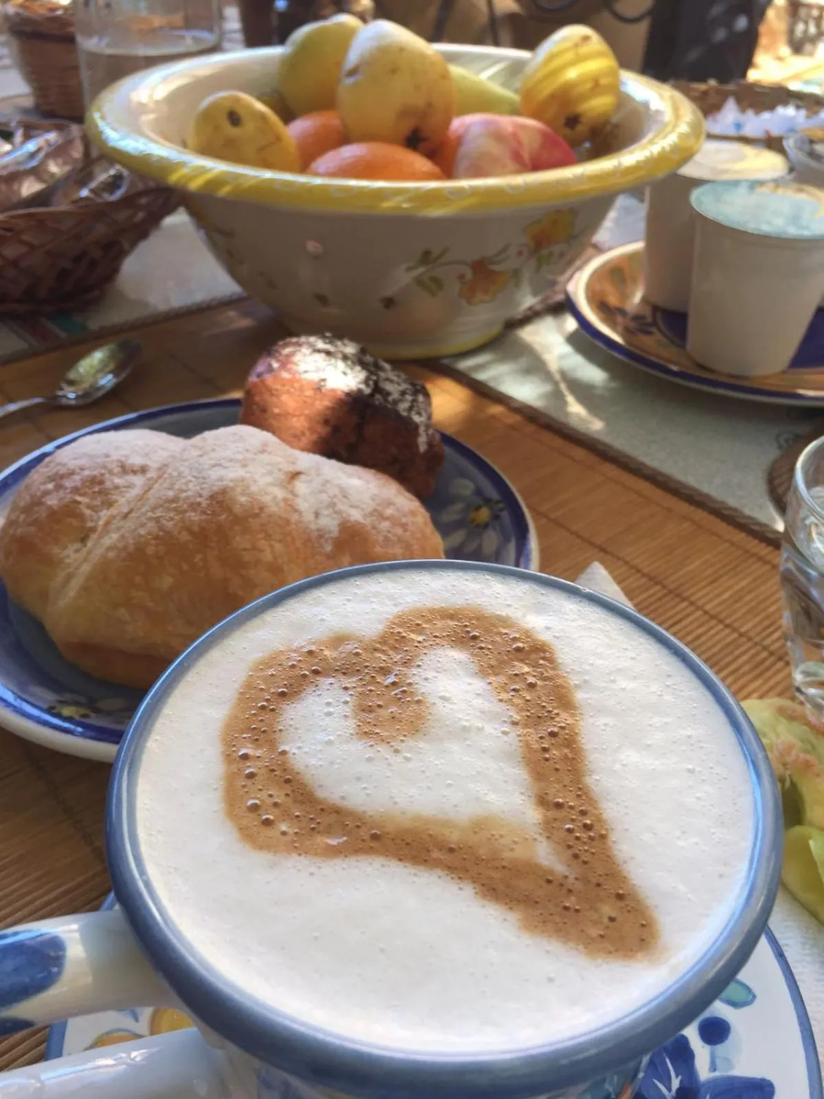 Food and drinks in B&B La Torretta