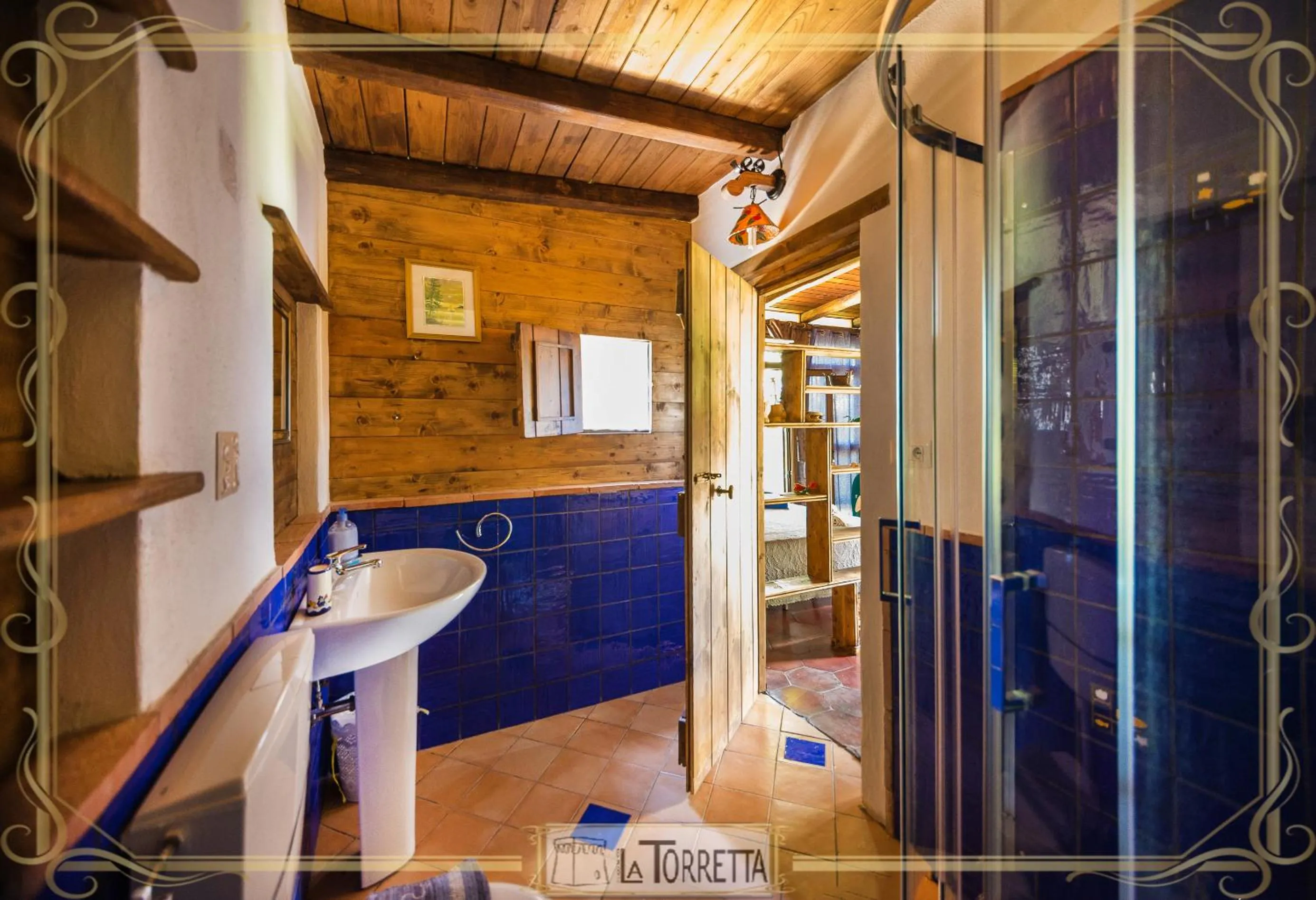 Bathroom in B&B La Torretta